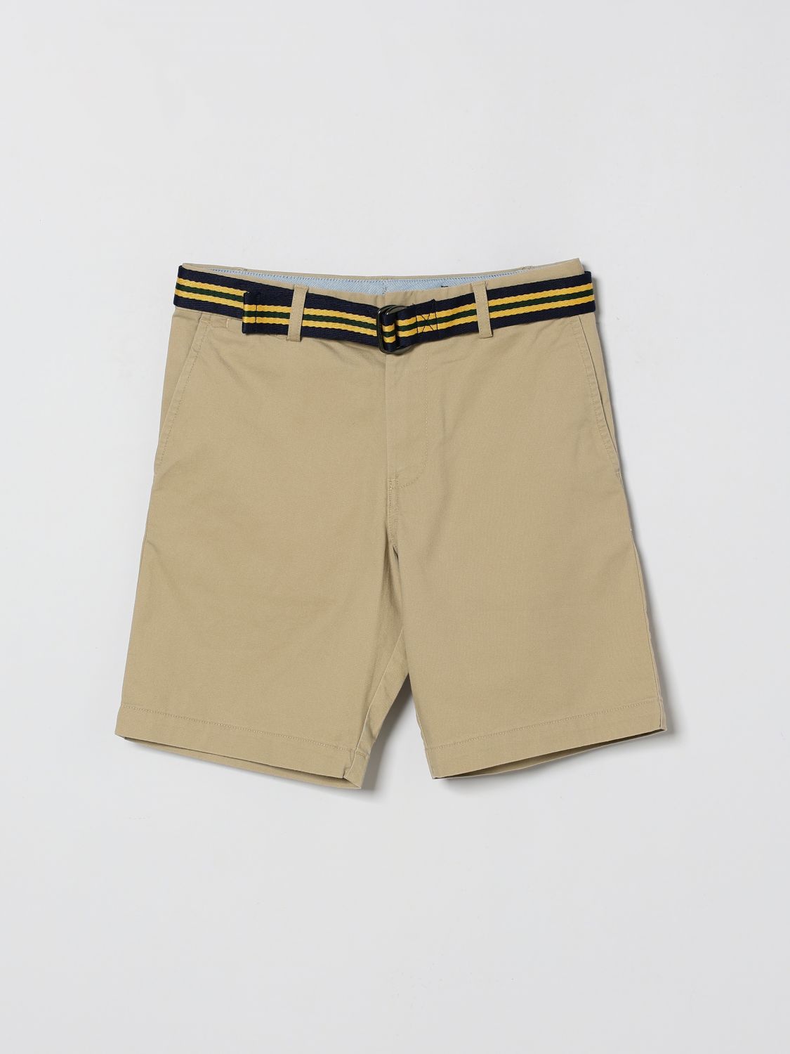 Polo Ralph Lauren Shorts  Kids Color Beige In Brown
