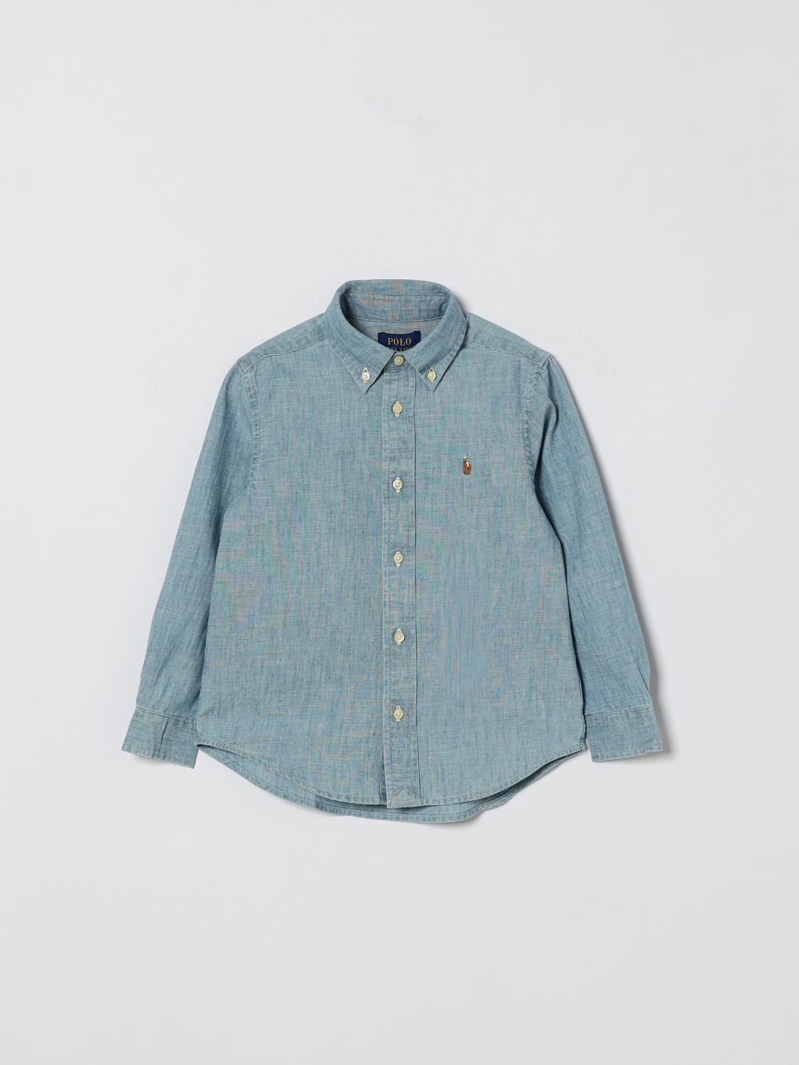 POLO RALPH LAUREN Hemd Kinder Farbe Denim