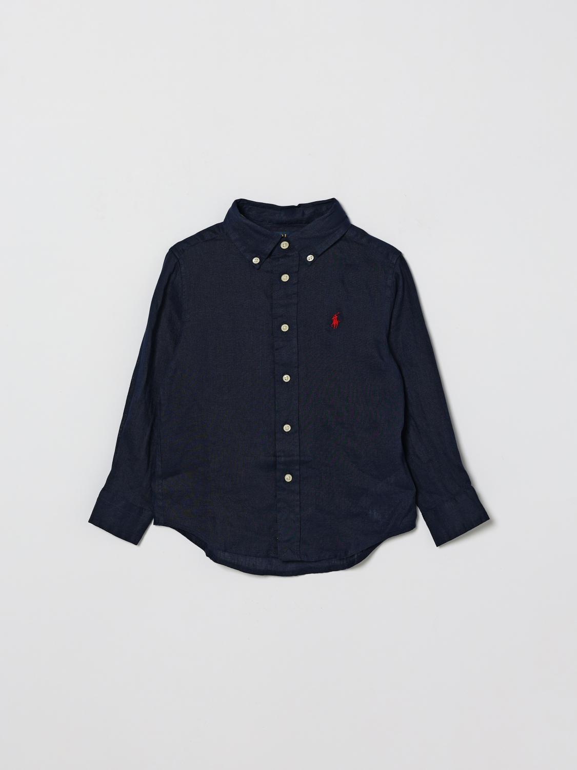 POLO RALPH LAUREN Hemd Kinder Farbe Navy