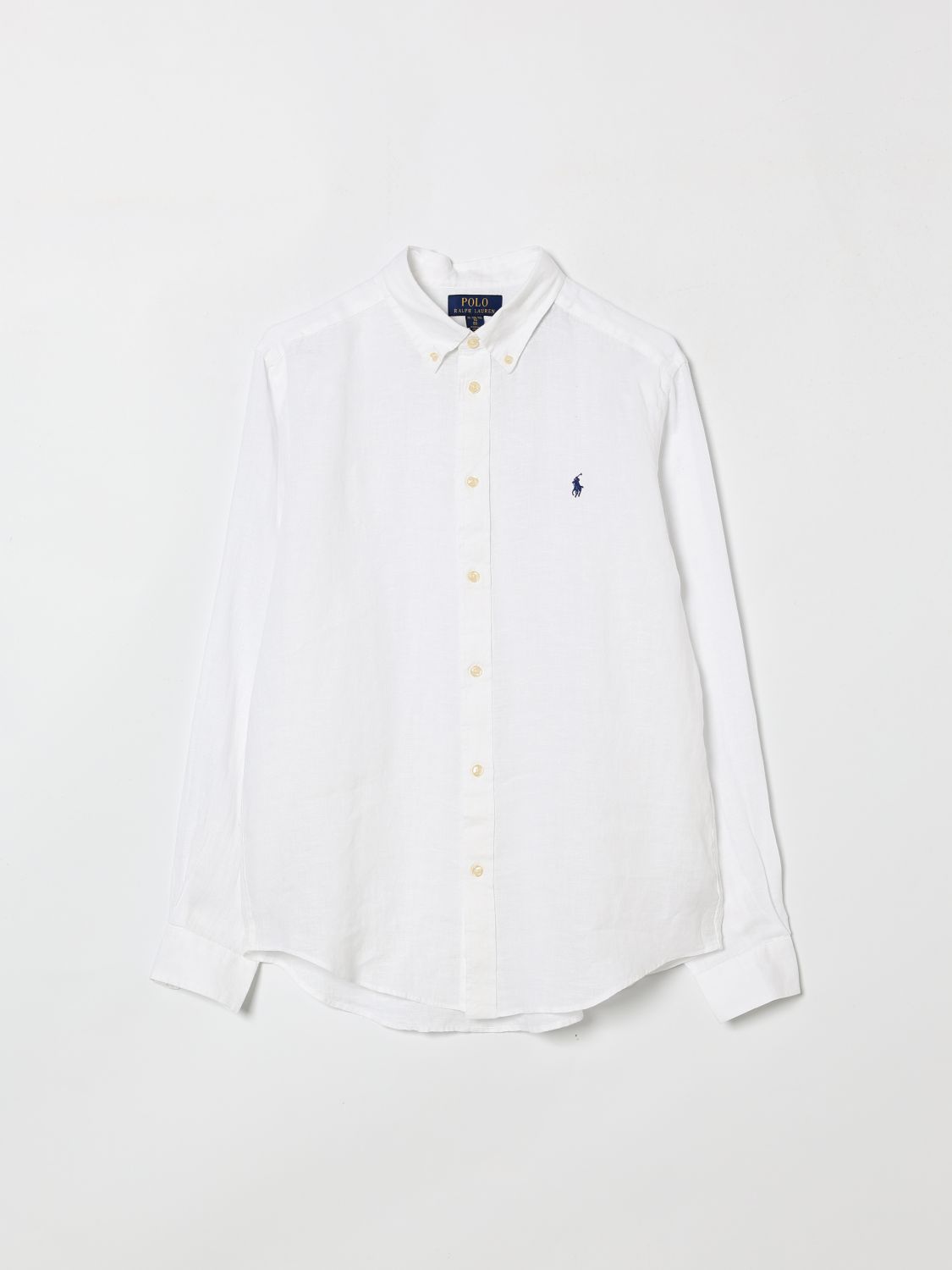 POLO RALPH LAUREN Hemd Kinder Farbe Weiß