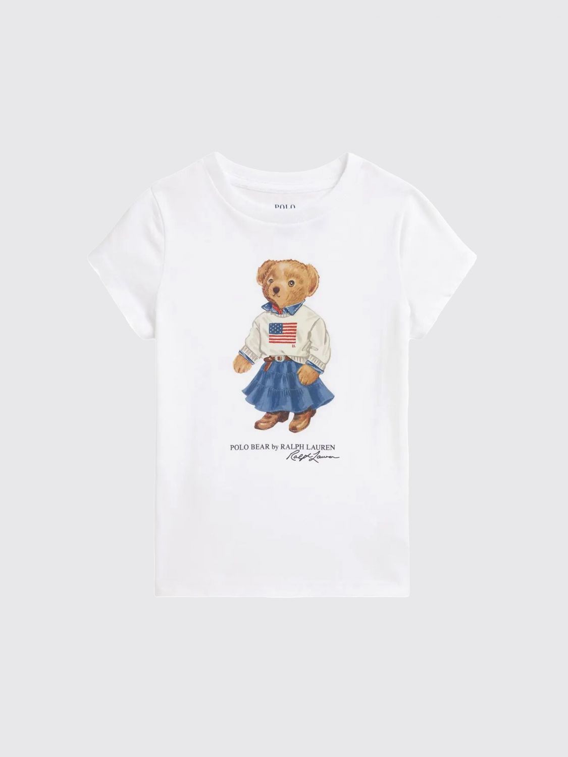 POLO RALPH LAUREN T-Shirt Kinder Farbe Weiß