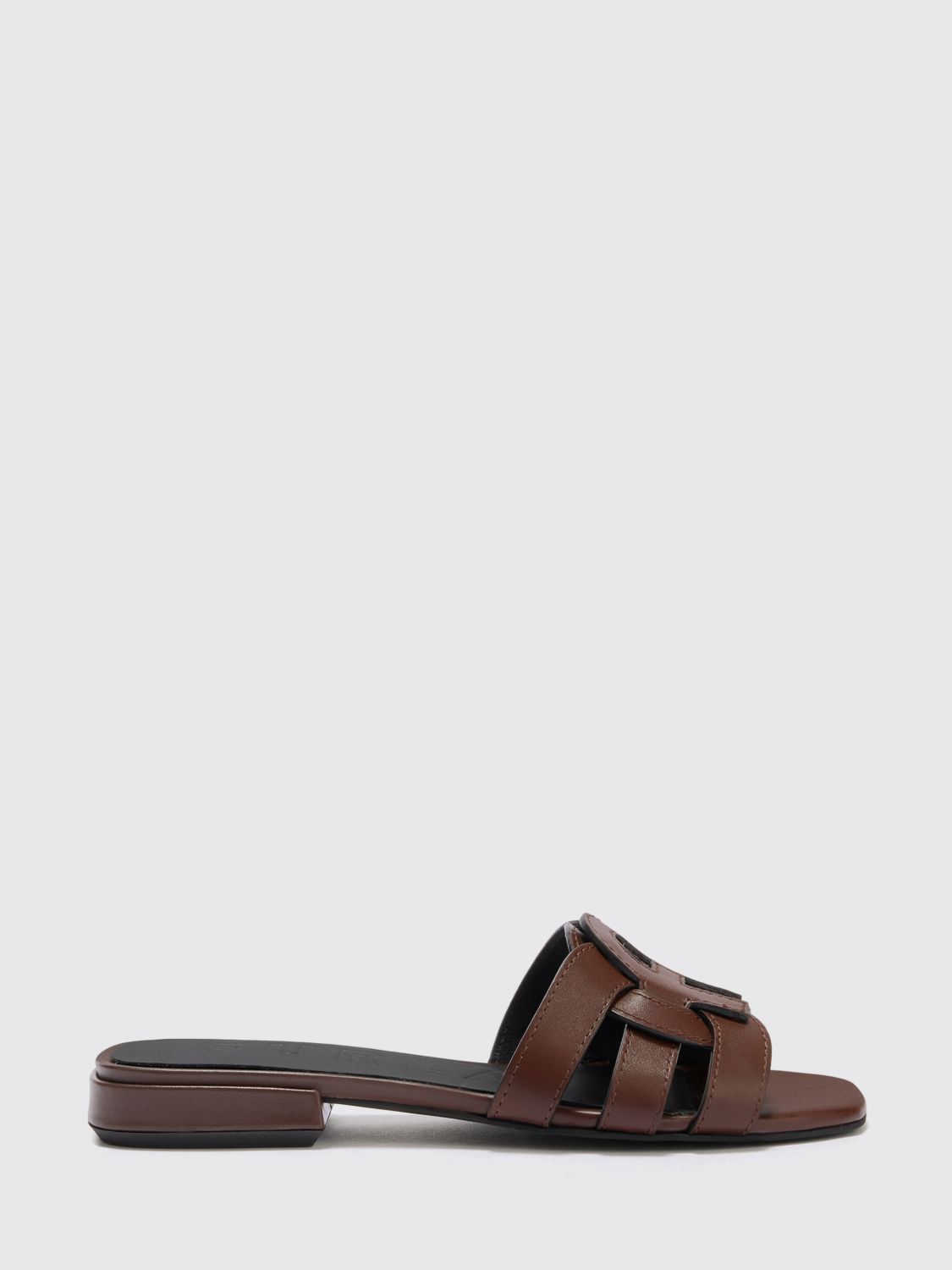 FURLA Heeled Sandal Woman color Cocoa
