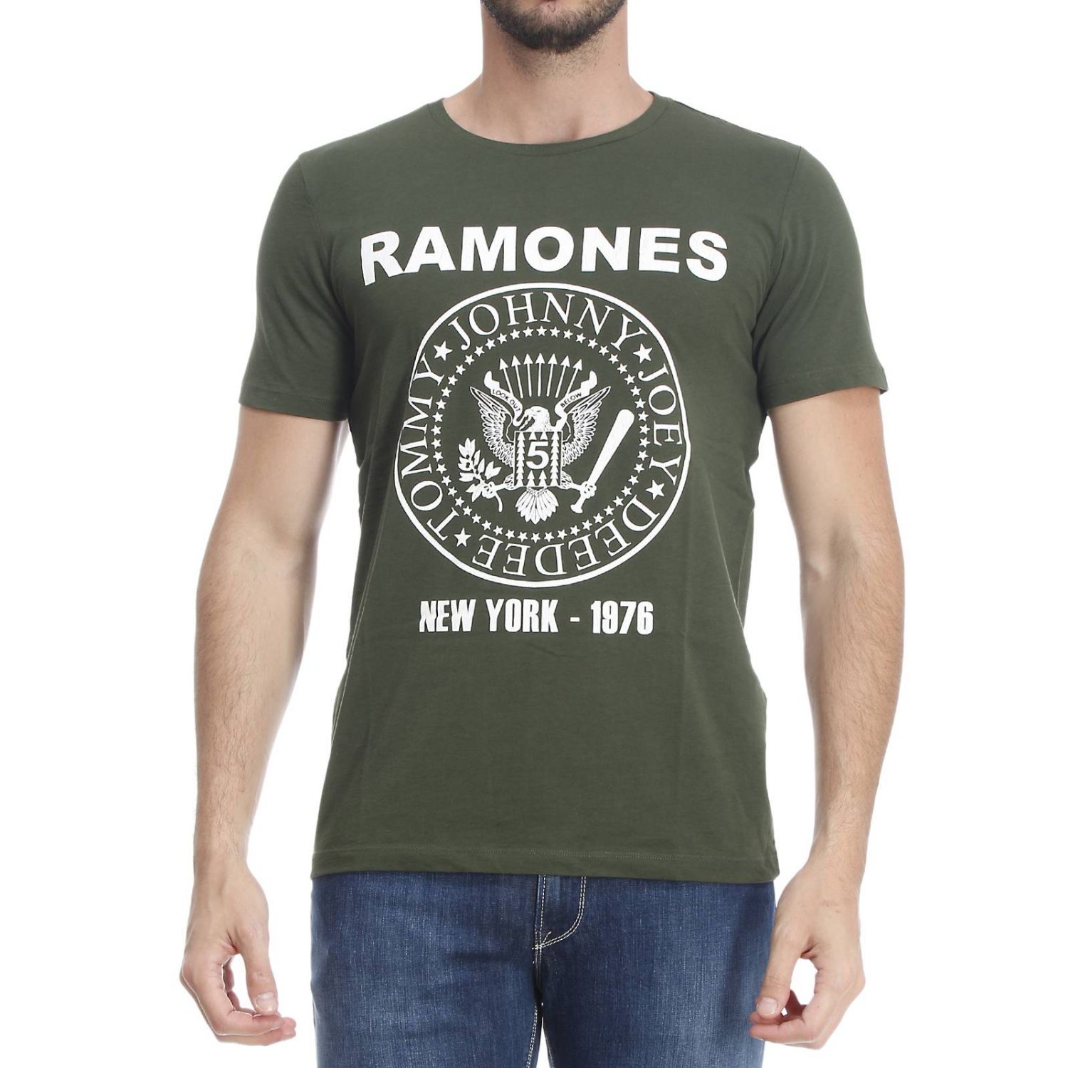 Department 5 Outlet: T-shirt uomo Department Five - Militare | T-Shirt  Department 5 RAMONES GIGLIO.COM