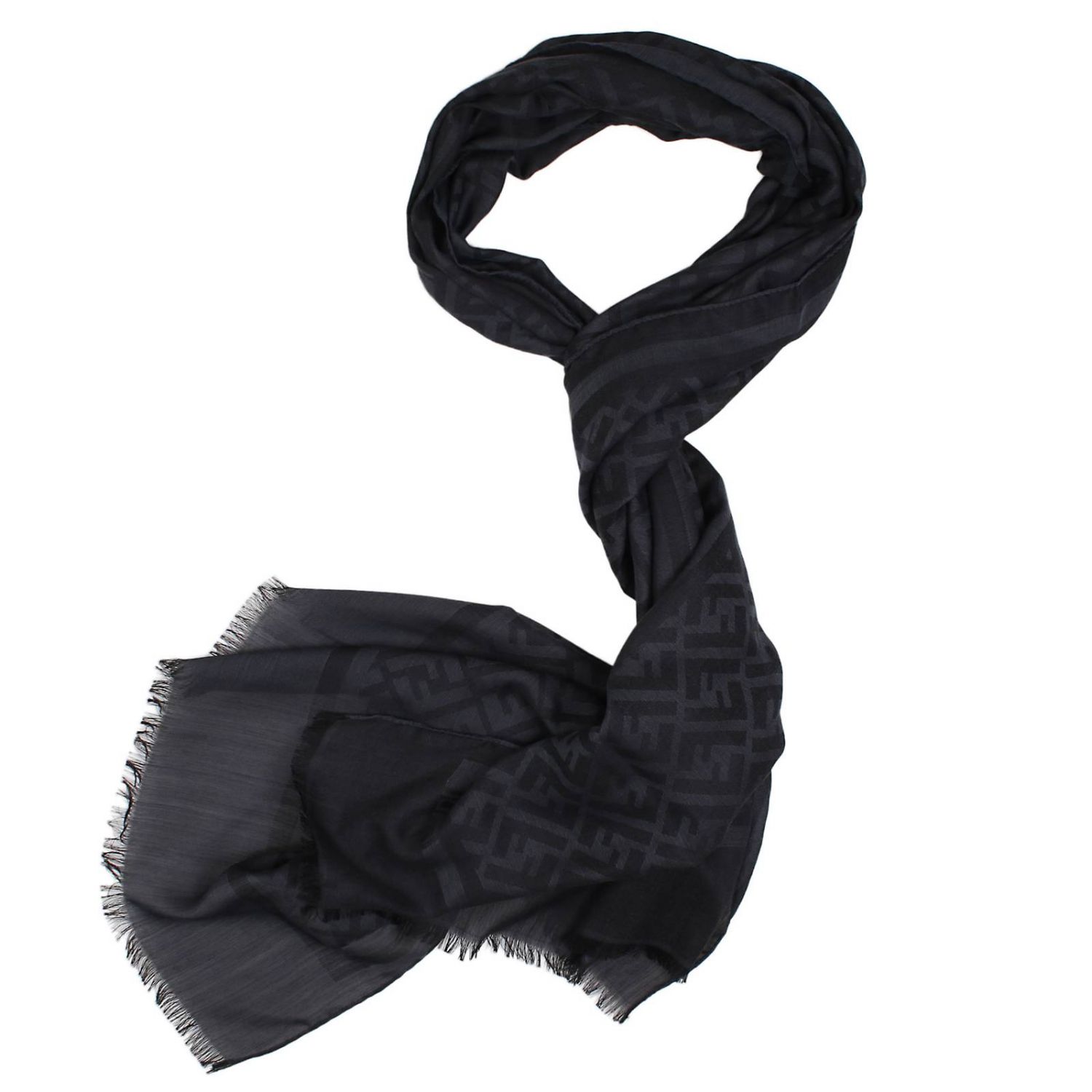 fendi black scarf