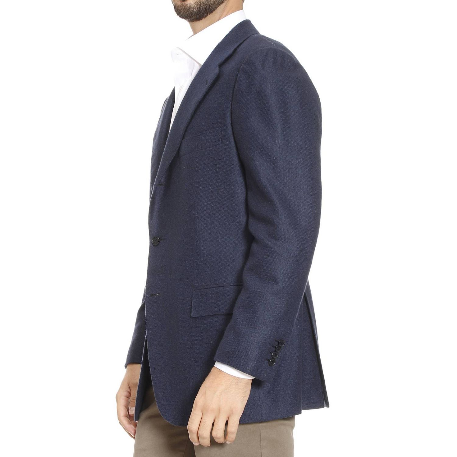 Kiton Outlet: Sport coat man | Blazer Kiton Men Blue | Blazer Kiton ...