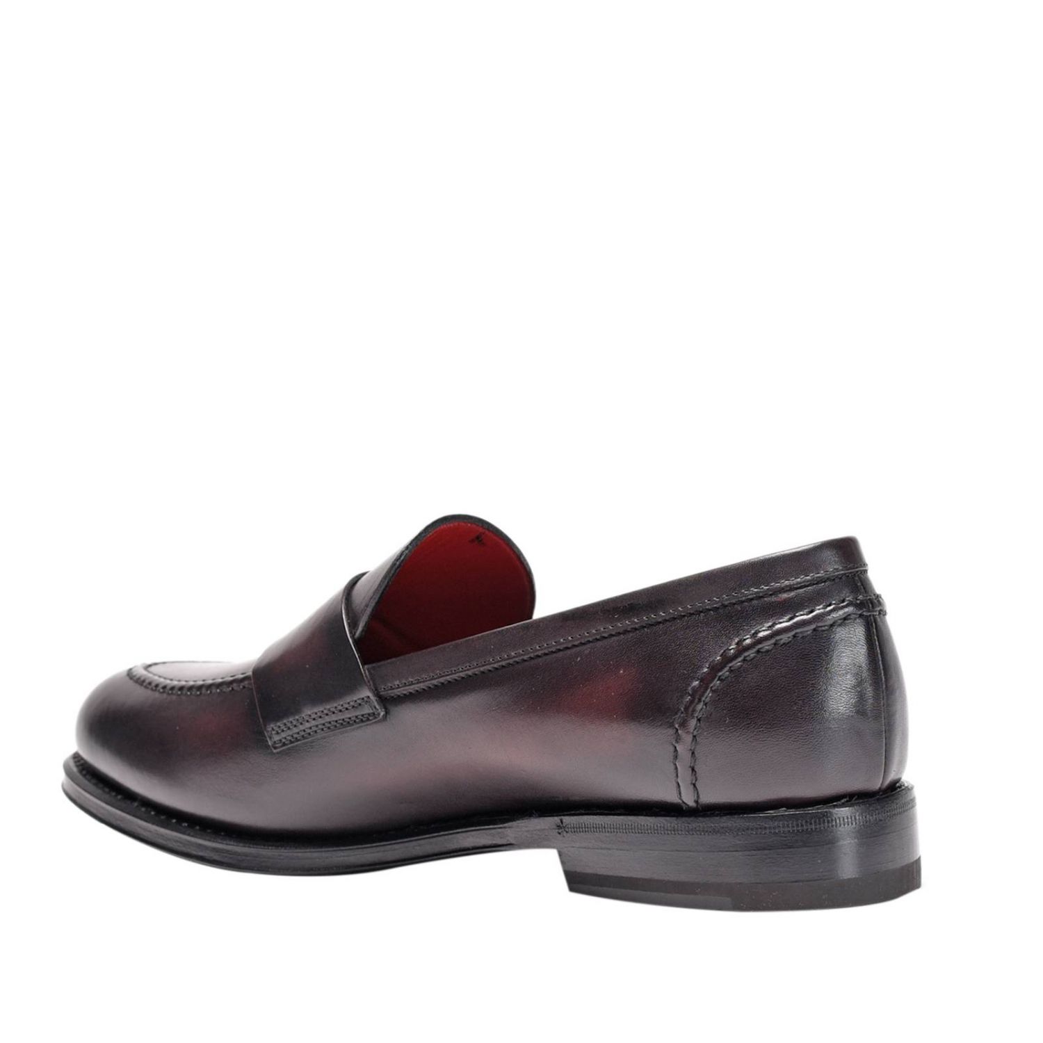 Barrett Outlet: Scarpe uomo - Bordeaux | Mocassini Barrett 161u063  GIGLIO.COM