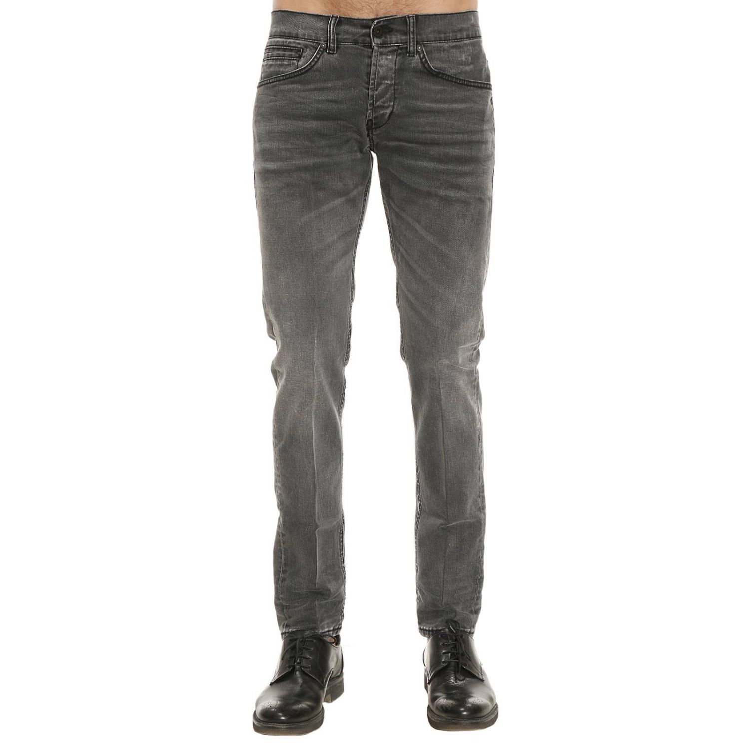 Dondup Outlet: Jeans uomo george - Grigio | Jeans Dondup up232 ds155u  GIGLIO.COM