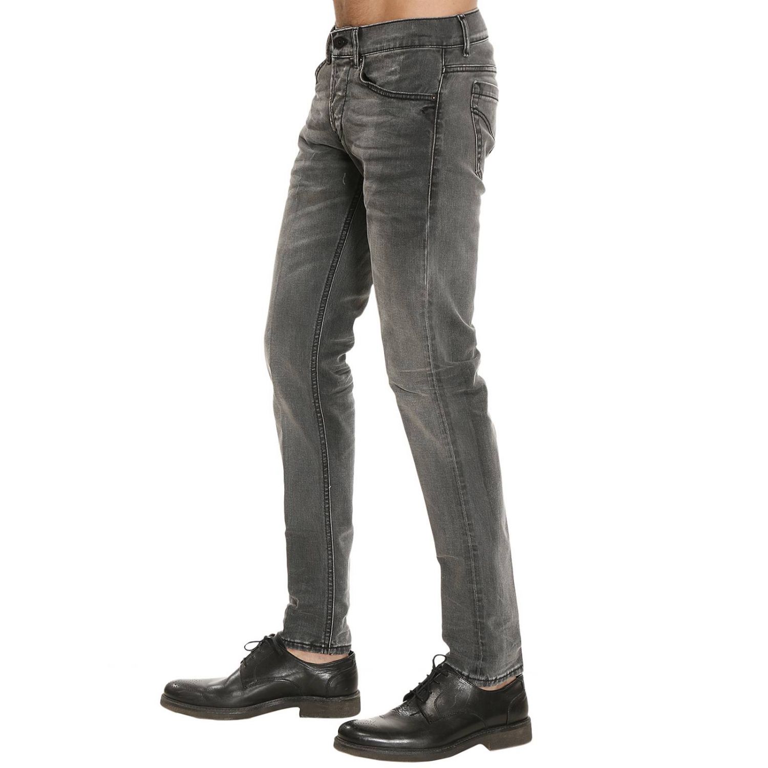 Dondup Outlet: Jeans uomo george - Grigio | Jeans Dondup up232 ds155u  GIGLIO.COM
