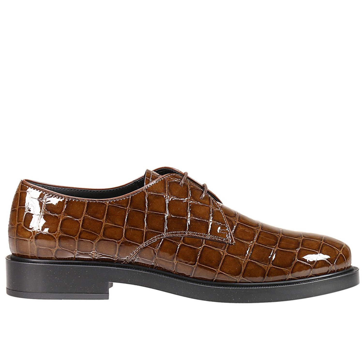 Tod's Outlet: Scarpe donna - Nocciola | Stringate Tod's XXW0ZP0Q840SCE  GIGLIO.COM