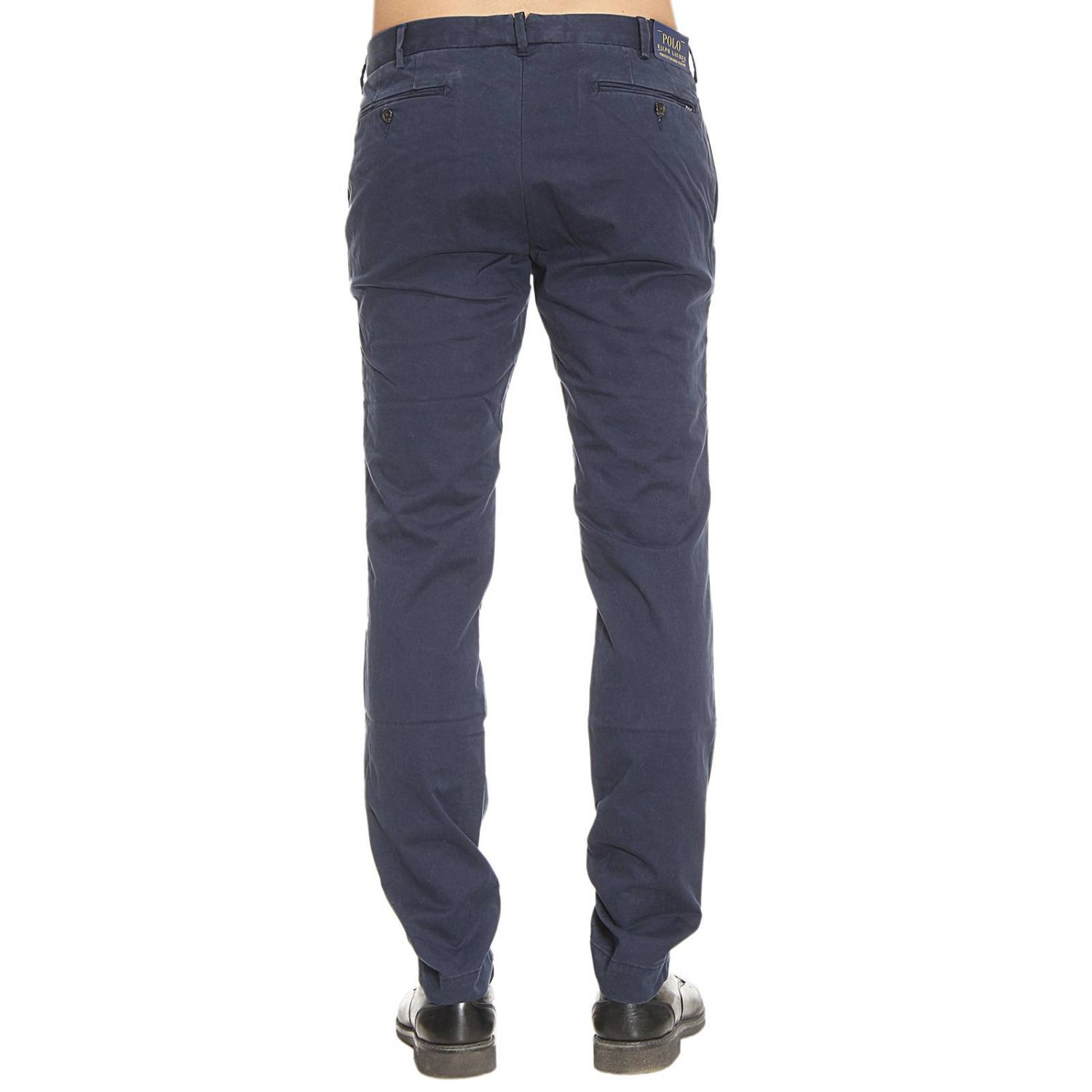 Polo Ralph Lauren Outlet: Pantalone uomo | Pantalone Polo Ralph Lauren Uomo  Blue Navy | Pantalone Polo Ralph Lauren A20PE04BCR334A4499 GIGLIO.COM