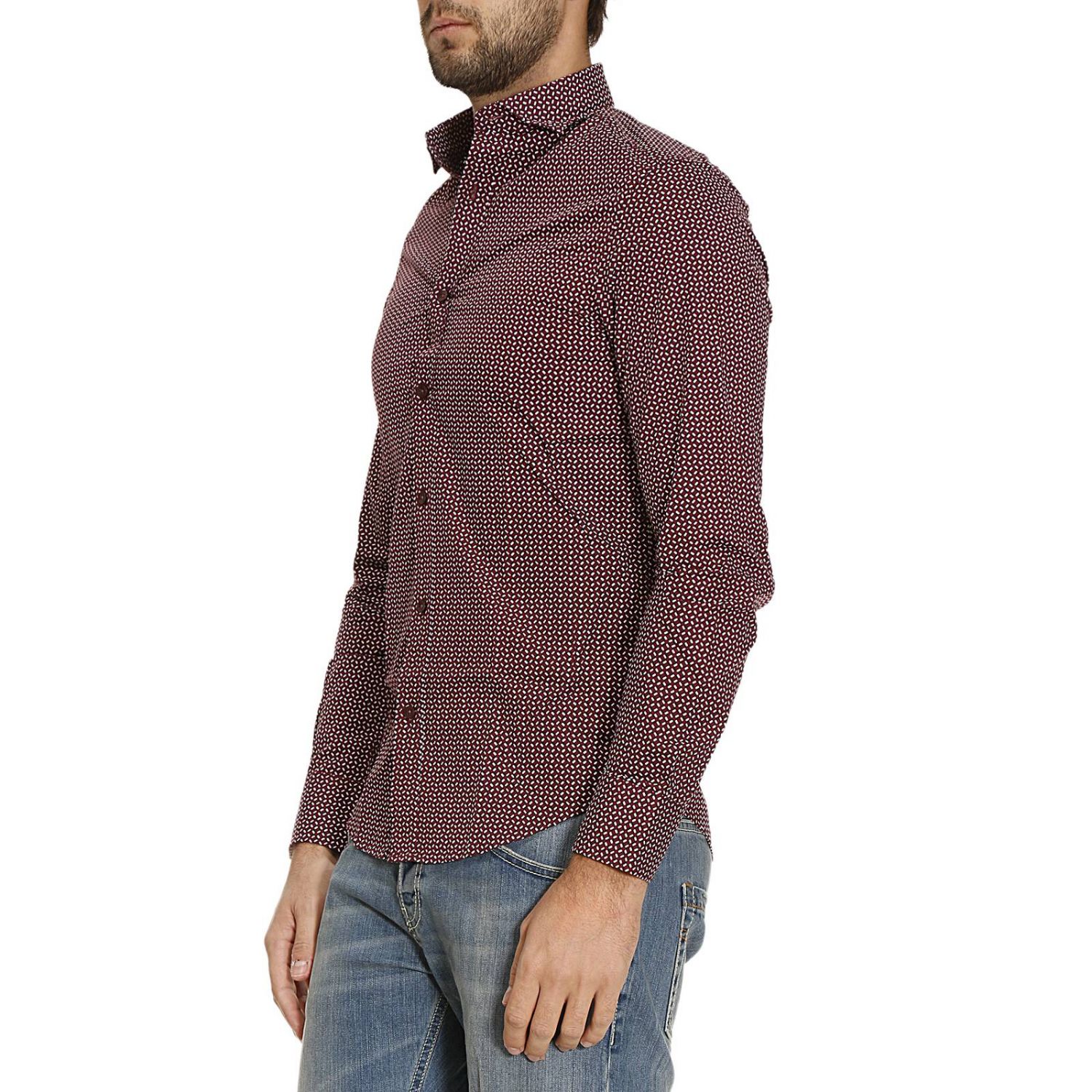 Armani Jeans Outlet: Camicia uomo fantasia - Fantasia | Camicia Armani Jeans  6x6c74 6napz GIGLIO.COM