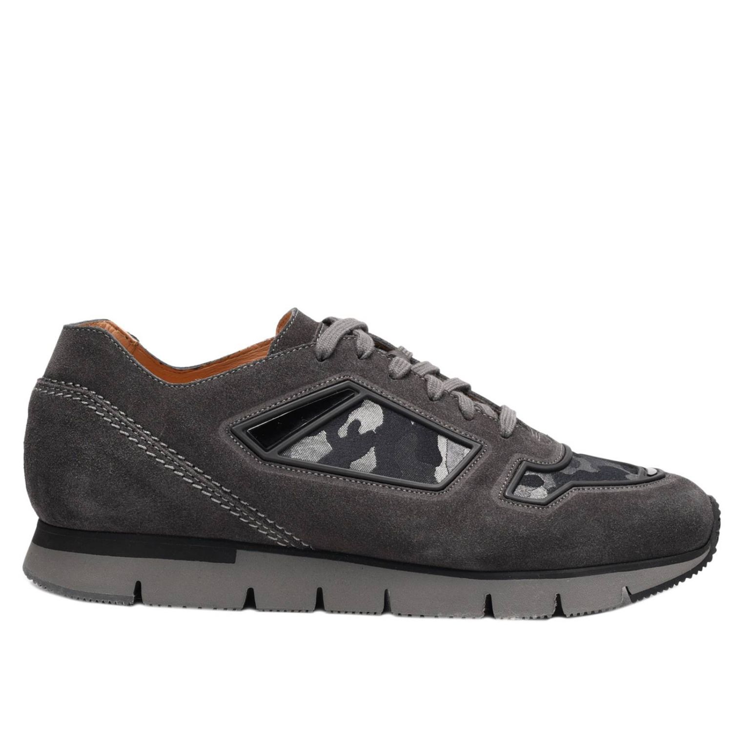Santoni Outlet: Scarpe uomo - Grigio | Sneakers Santoni 20210 GIGLIO.COM