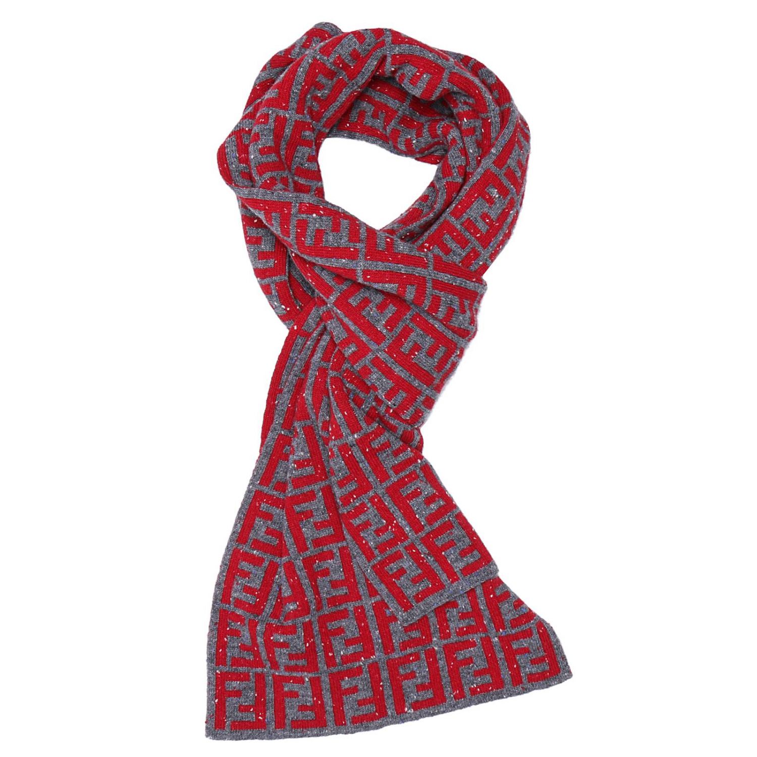 fendi scarf red