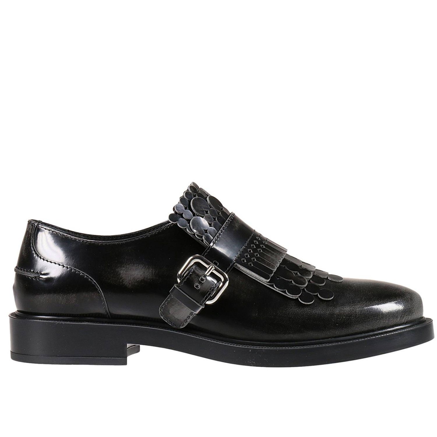 Tod's Outlet: Scarpe donna - Antracite | Stringate Tod's XXW0ZP0R130SHAB609  GIGLIO.COM