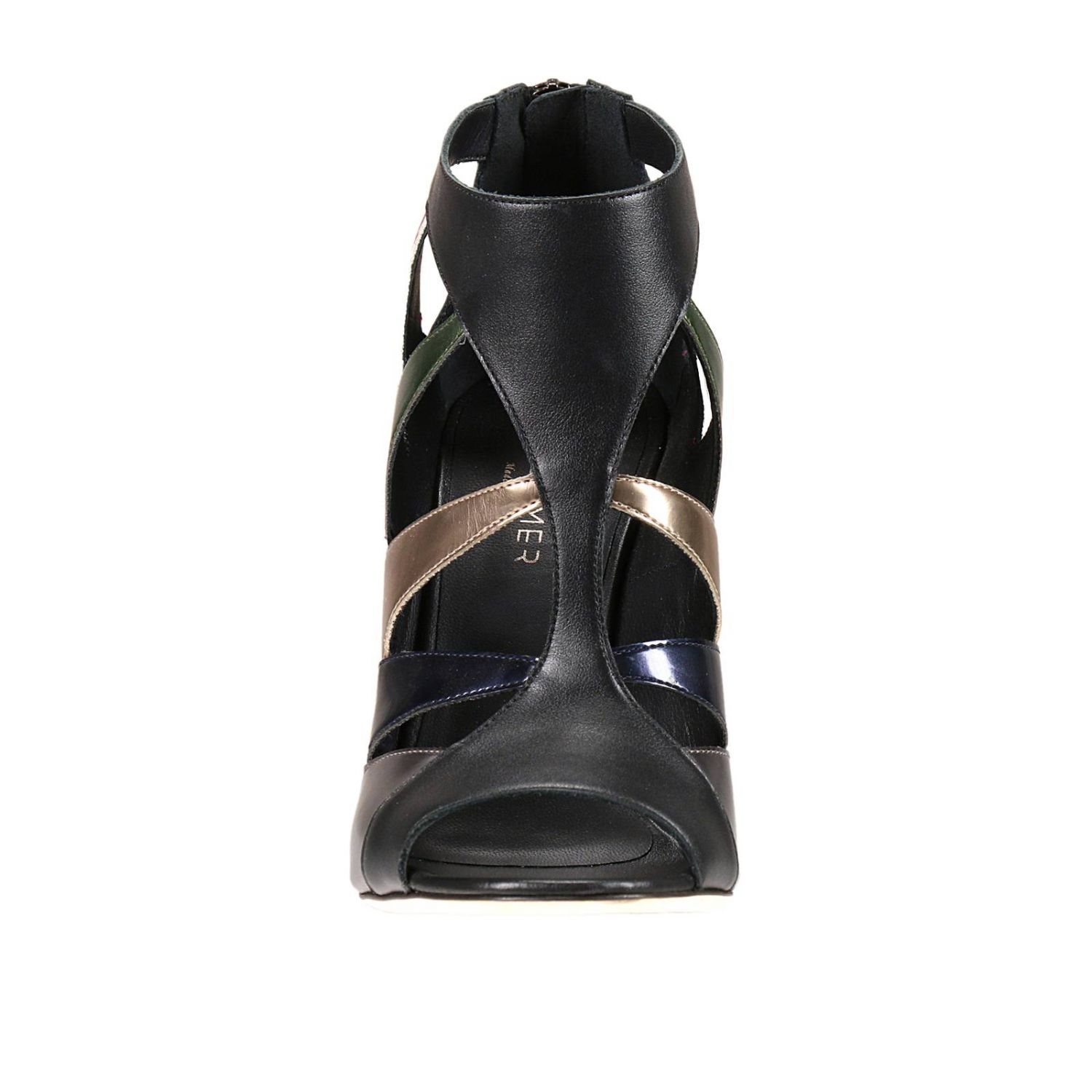 Grey Mer Outlet: Scarpe donna - Nero | Sandali Con Tacco Grey Mer  700.110/16 GIGLIO.COM