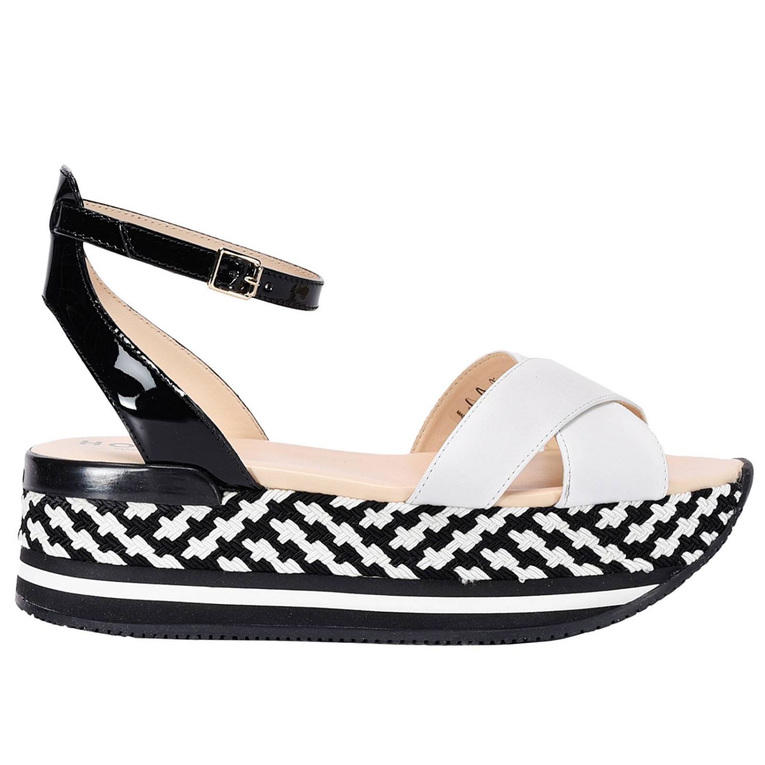 HOGAN: Scarpe donna - Nero | Scarpe Con Zeppa Hogan hxw3250x830 dyq  GIGLIO.COM