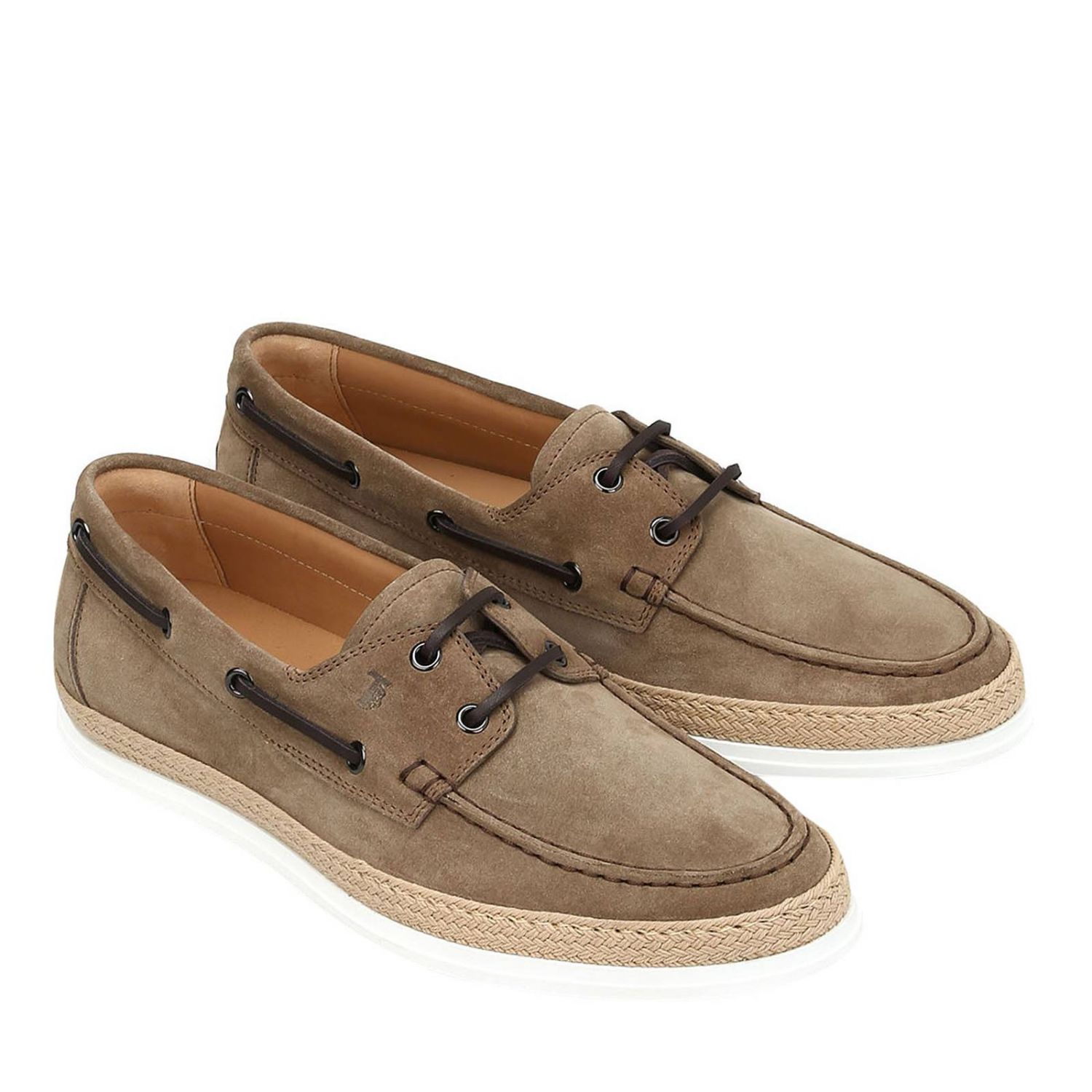 Tod's Outlet: Mocassini uomo - Grigio | Mocassini Tod's XXM0TV05300RE0  GIGLIO.COM