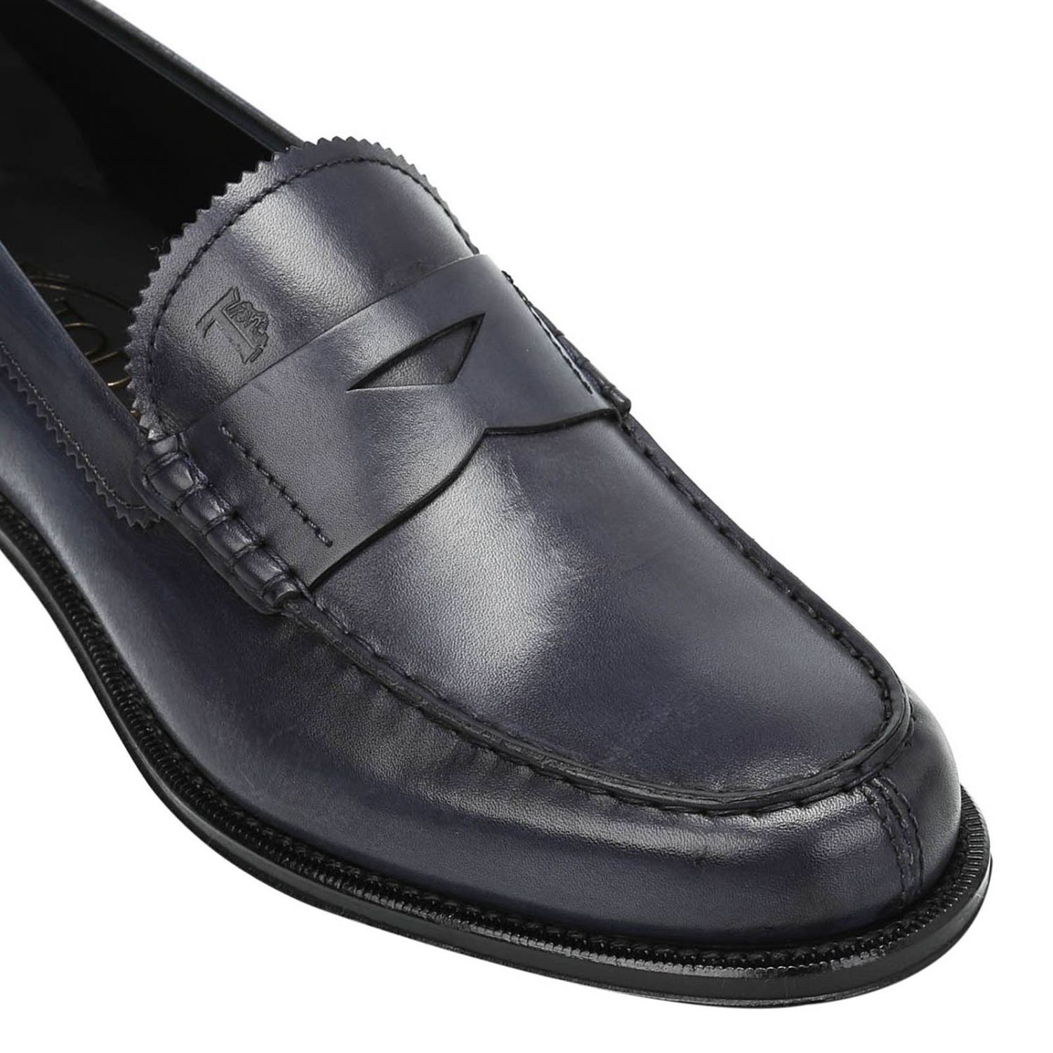 TOD'S: Mocassini uomo - Inchiostro | Mocassini Tod's XXM0RO00640D9C  GIGLIO.COM