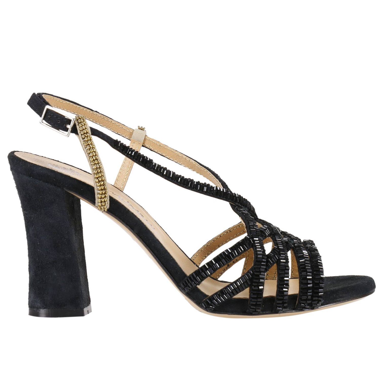 Maliparmi Outlet: Shoes women | Heeled Sandals Maliparmi Women Black ...