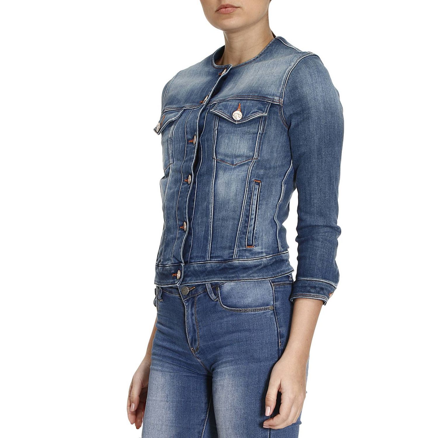 Jacob Cohen Outlet: Giacca donna | Blazer Jacob Cohen Donna Blue | Blazer Jacob  Cohen JCD 52 PW956 08768 GIGLIO.COM