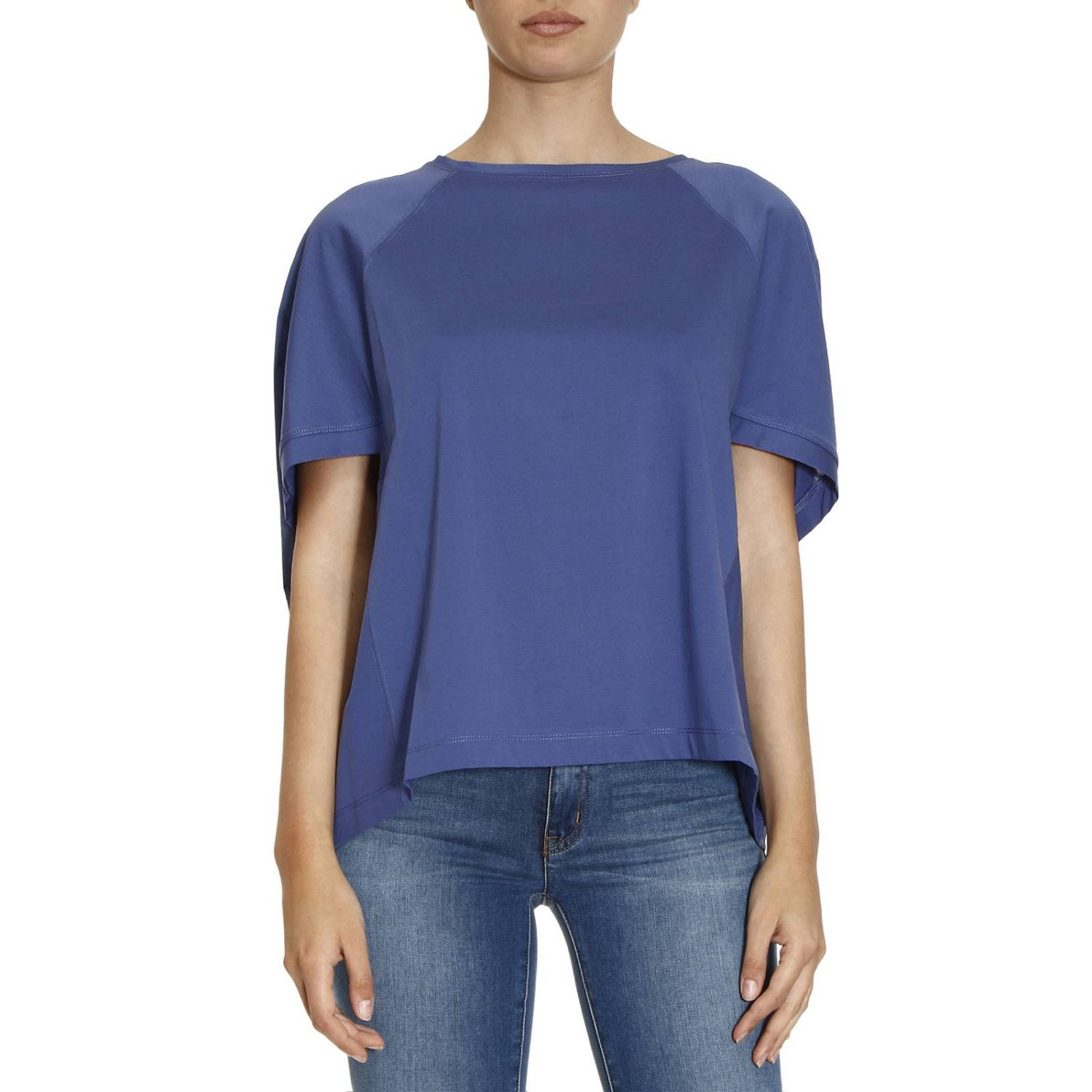 Armani Jeans Outlet: Maglia donna - Indaco | Maglia Armani Jeans 3Y5M67  5JZTZ GIGLIO.COM