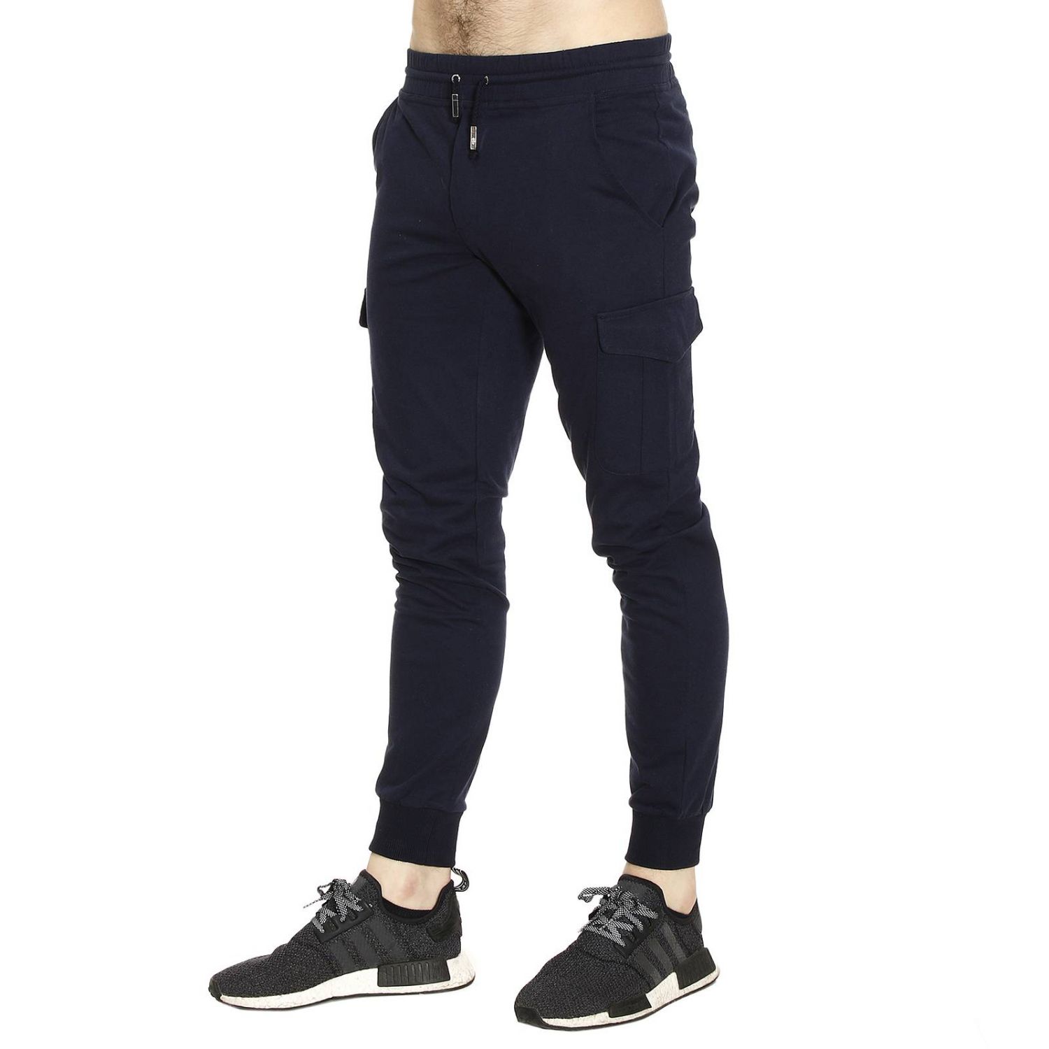 Eleventy Outlet: Pantalone tuta uomo con tasche laterali | Pantalone  Eleventy Uomo Blue | Pantalone Eleventy FE0103FEL23002 GIGLIO.COM
