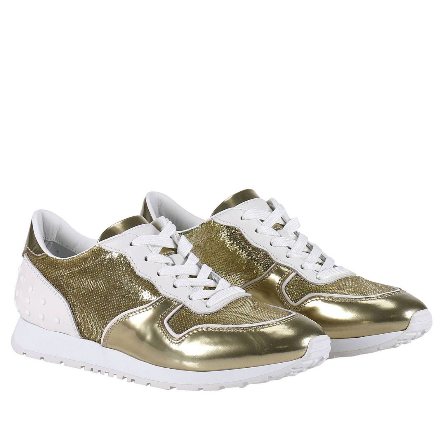 Tods Outlet: Shoes women Tod's | Sneakers Tods Women Gold | Sneakers ...