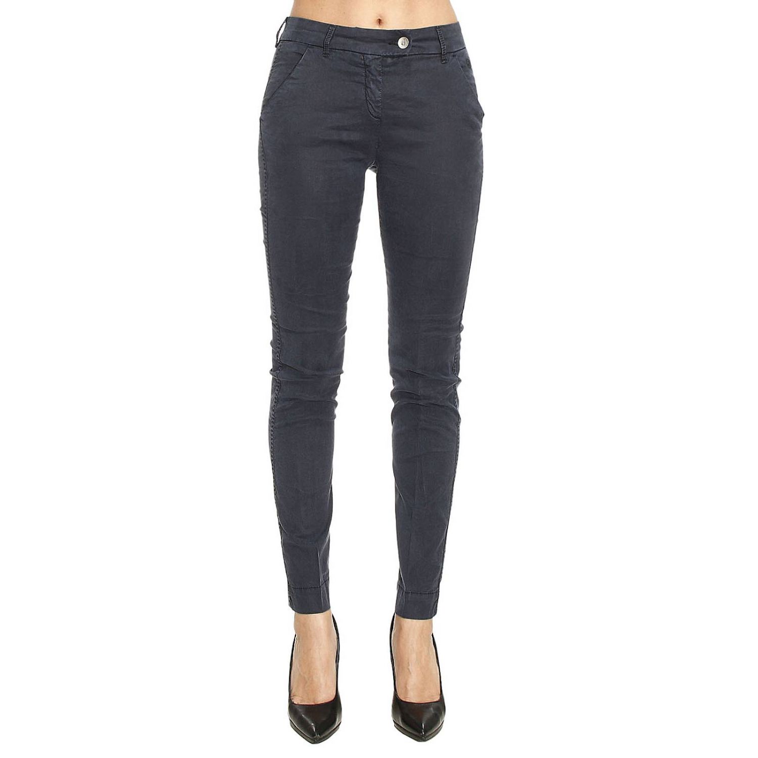Jeckerson Outlet: Pantalone donna | Pantalone Jeckerson Donna Blue |  Pantalone Jeckerson PA81 XT18611 GIGLIO.COM