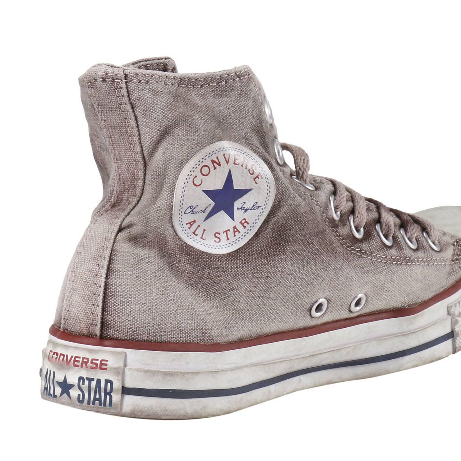 Sneaker All Star Chuch Taylor Limited Edition in canvas con effetto sporco  | Sneakers Converse Limited Edition Uomo Fango | Sneakers Converse Limited  Edition 156943C Giglio IT