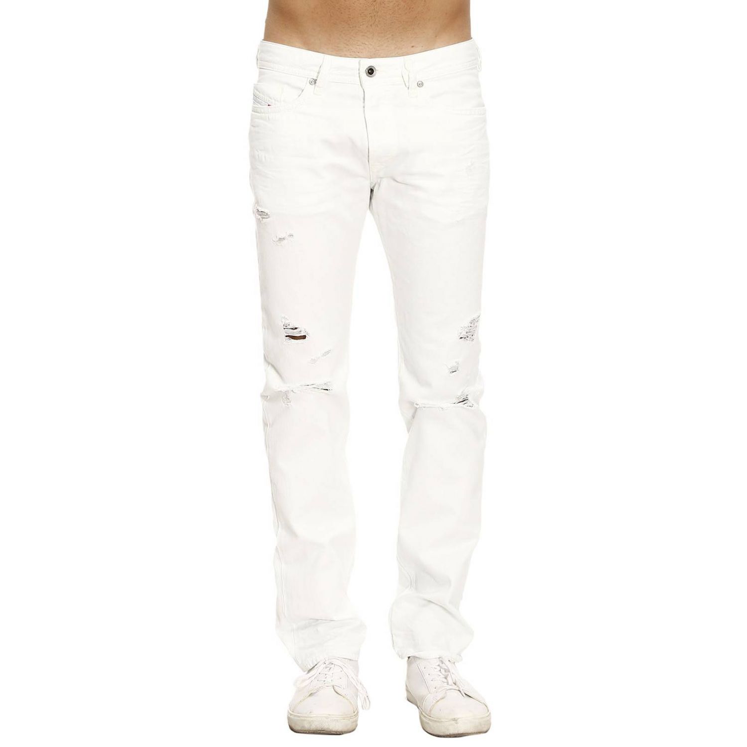 diesel white pants