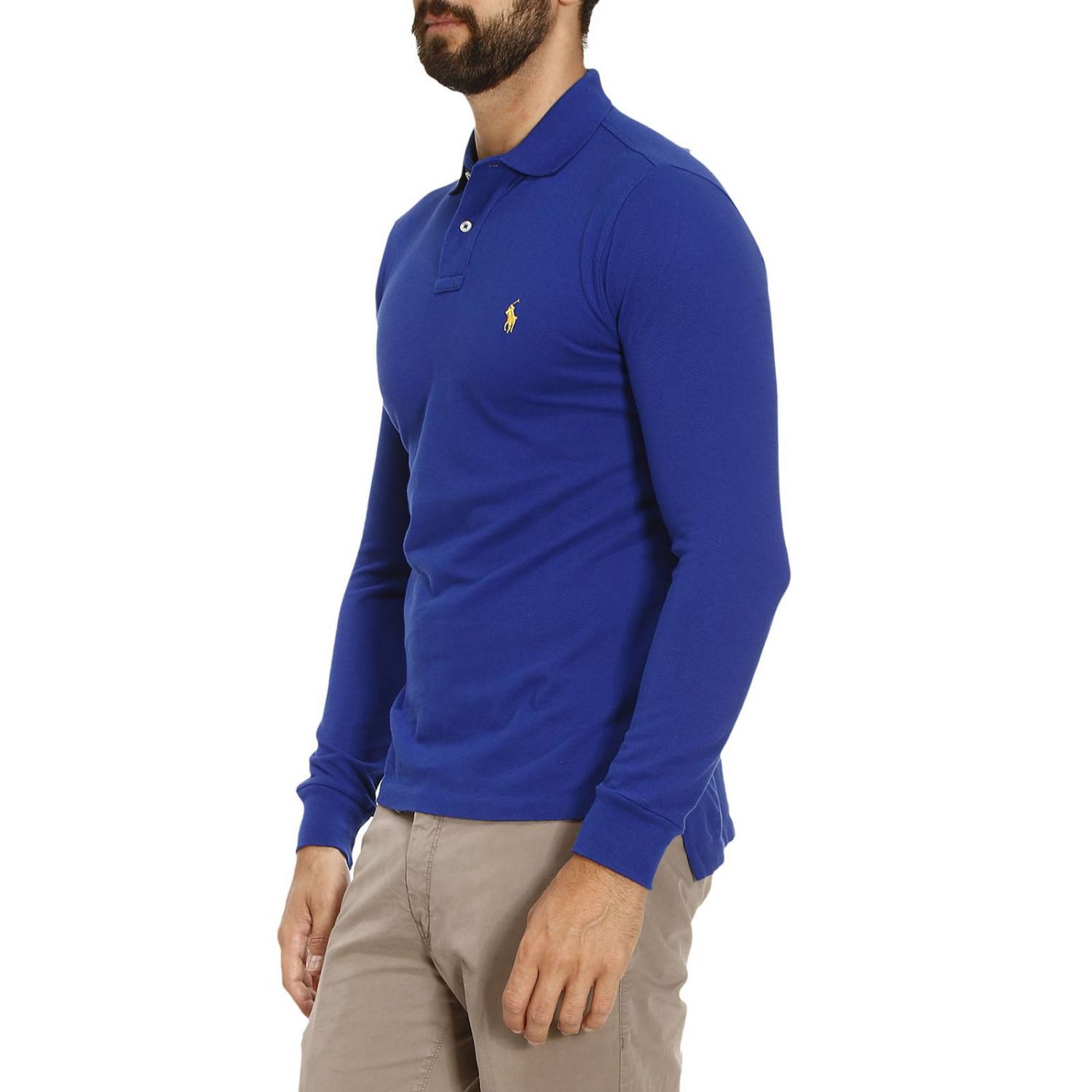 Tshirt Hombre Camiseta Básica Ralph Lauren Para Hombre Blanco