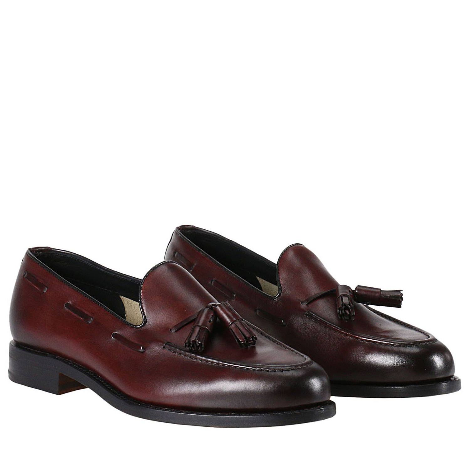 BERWICK: Loafers men | Loafers Berwick Men Plum | Loafers Berwick 8491 ...