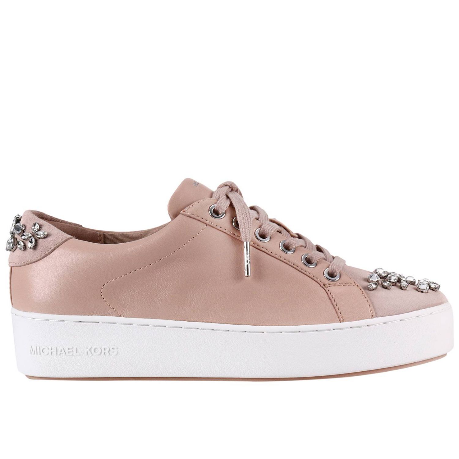 mk pink sneakers