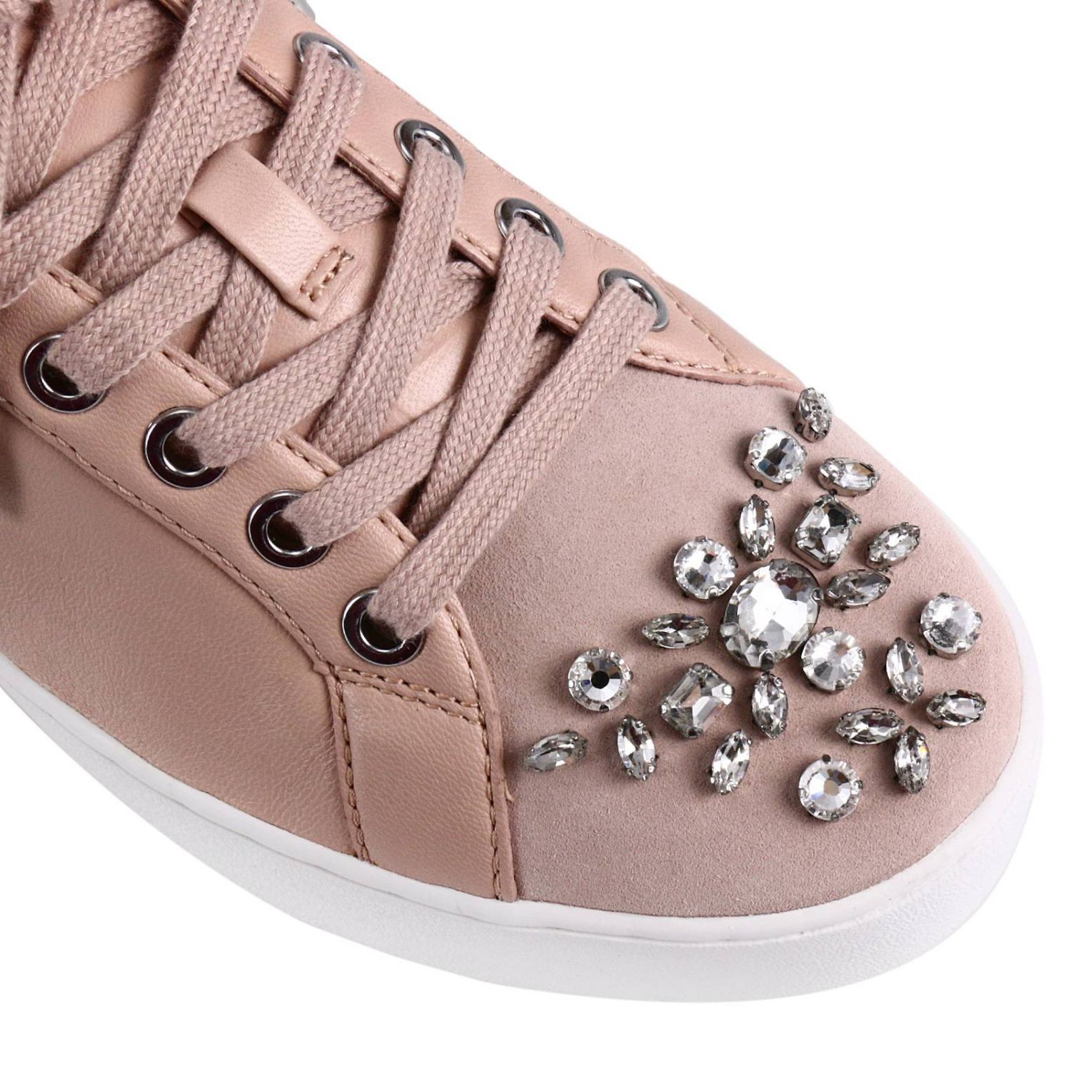 mk pink sneakers