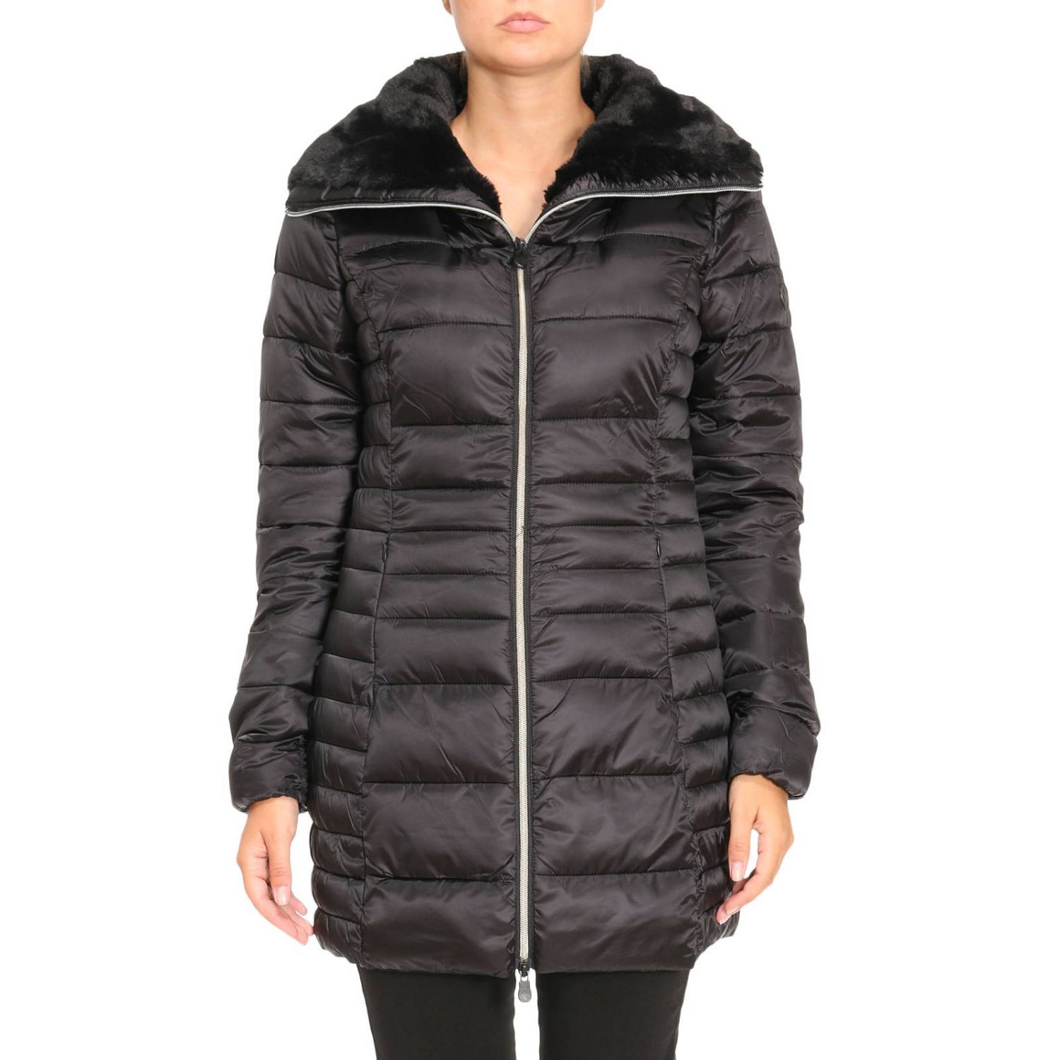 Save The Duck Outlet: Coat women | Jacket Save The Duck Women Black ...