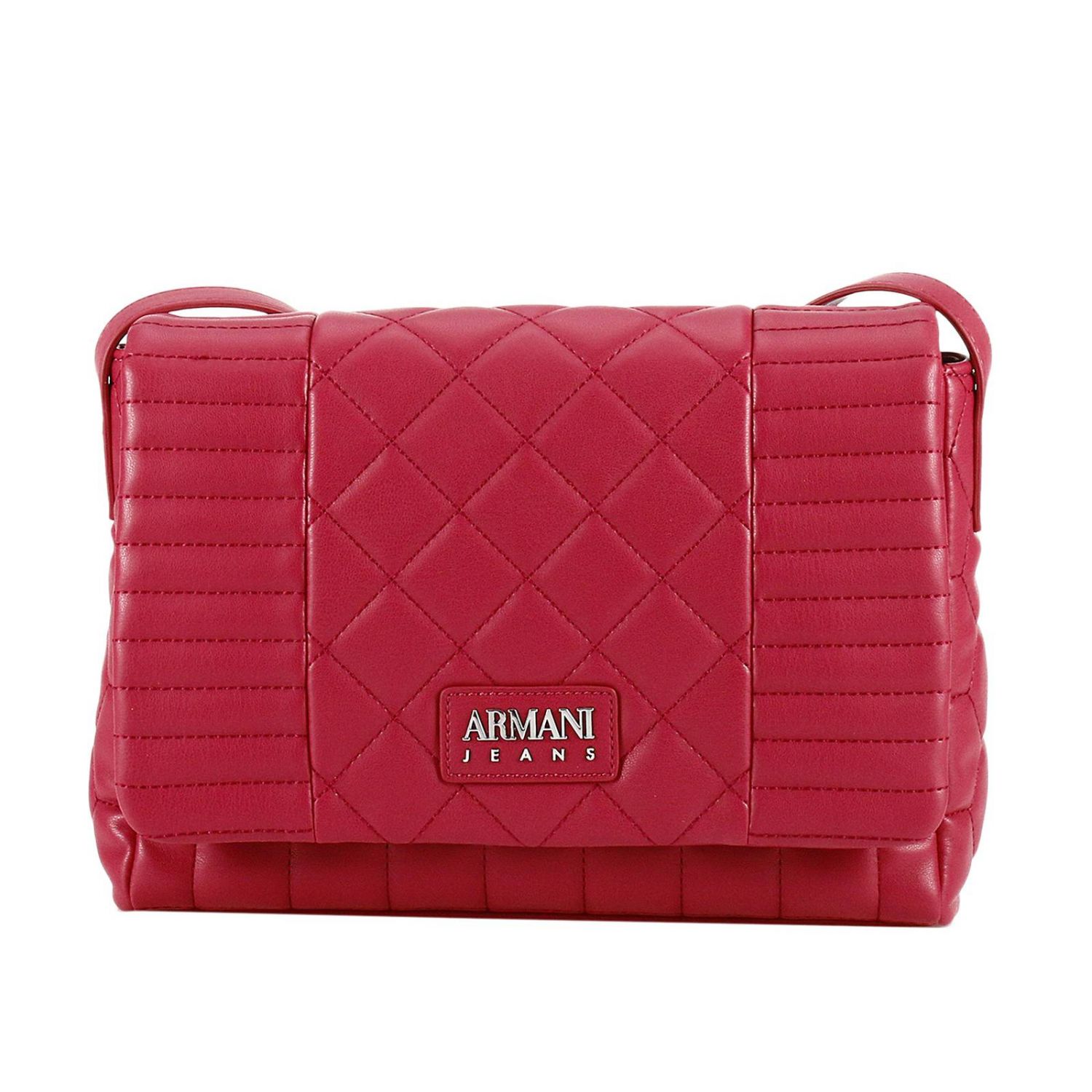 armani jeans red bag