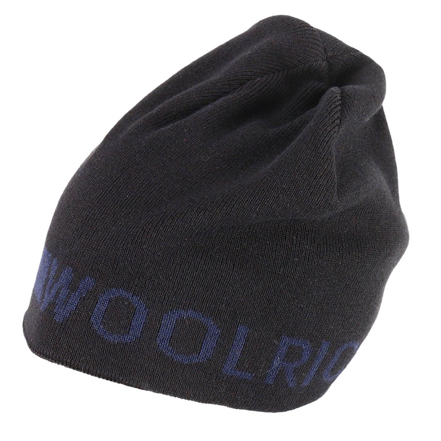 Woolrich Outlet: Cappello uomo - Nero | Cappello Woolrich WOACC1537 BC01  GIGLIO.COM