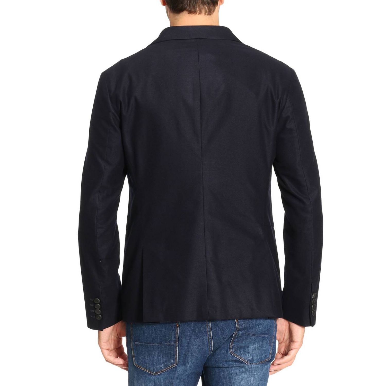 Armani Collezioni Outlet: Giacca uomo - Blue Navy | Blazer Armani Collezioni  ZCG190 ZCS88 GIGLIO.COM