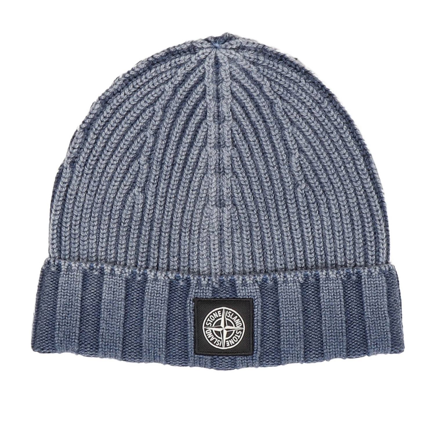 Stone Island Outlet: Cappello uomo - Blue | Cappello Stone Island N01B7  GIGLIO.COM