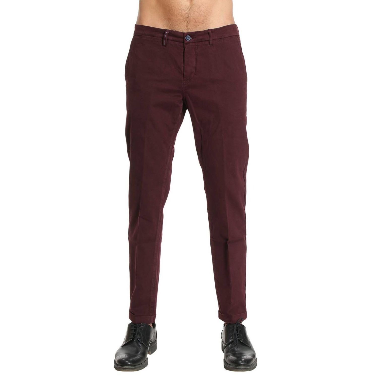 Re-Hash Outlet: Pantalón hombre Re-ash | Pantalón Re-Hash Hombre Granate |  Pantalón Re-Hash 2230/MUCHA/CR5917 GIGLIO.COM
