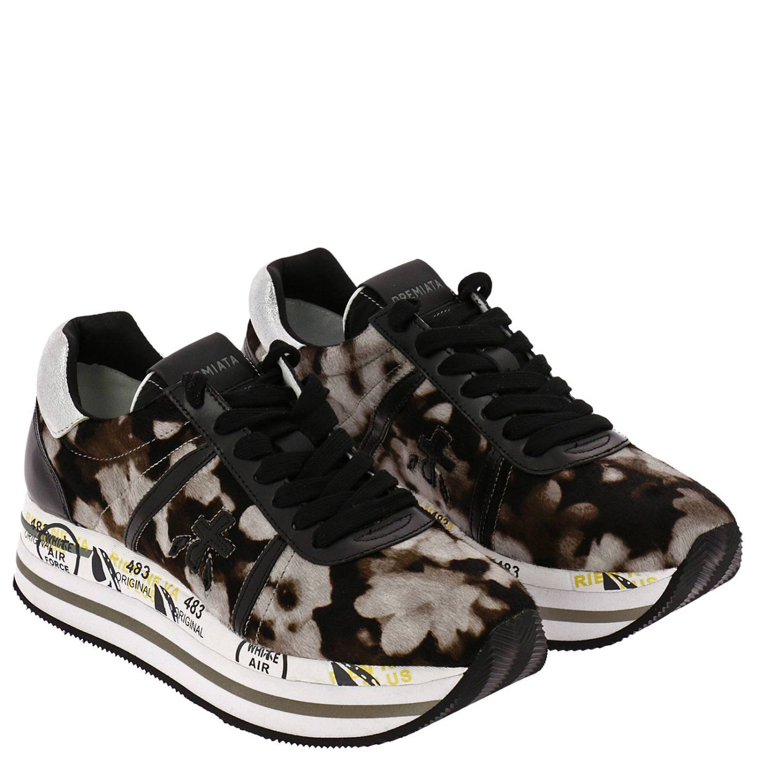 Premiata Outlet: Shoes women | Sneakers Premiata Women Multicolor |  Sneakers Premiata BETH GIGLIO.COM