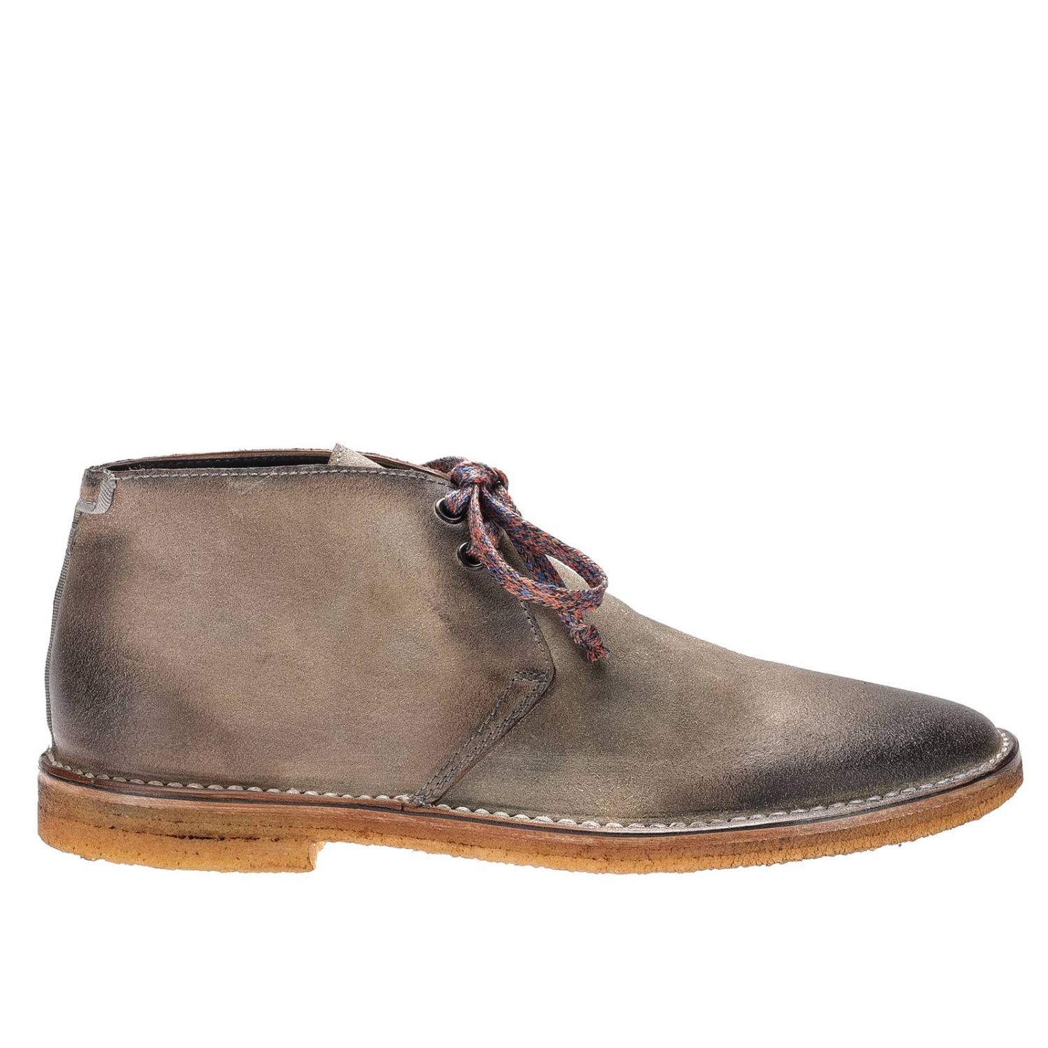 Raparo Outlet: Zapatos hombre | Zapatos Abotinados Raparo Hombre Gris Ratón  | Zapatos Abotinados Raparo i17060 GIGLIO.COM