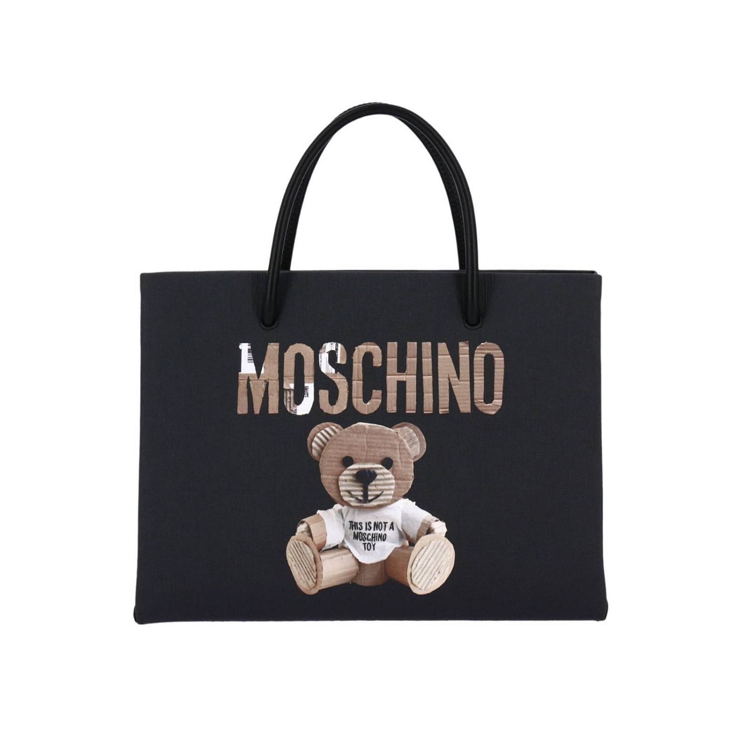 Borse Moschino in Pelle Marrone - 22739081