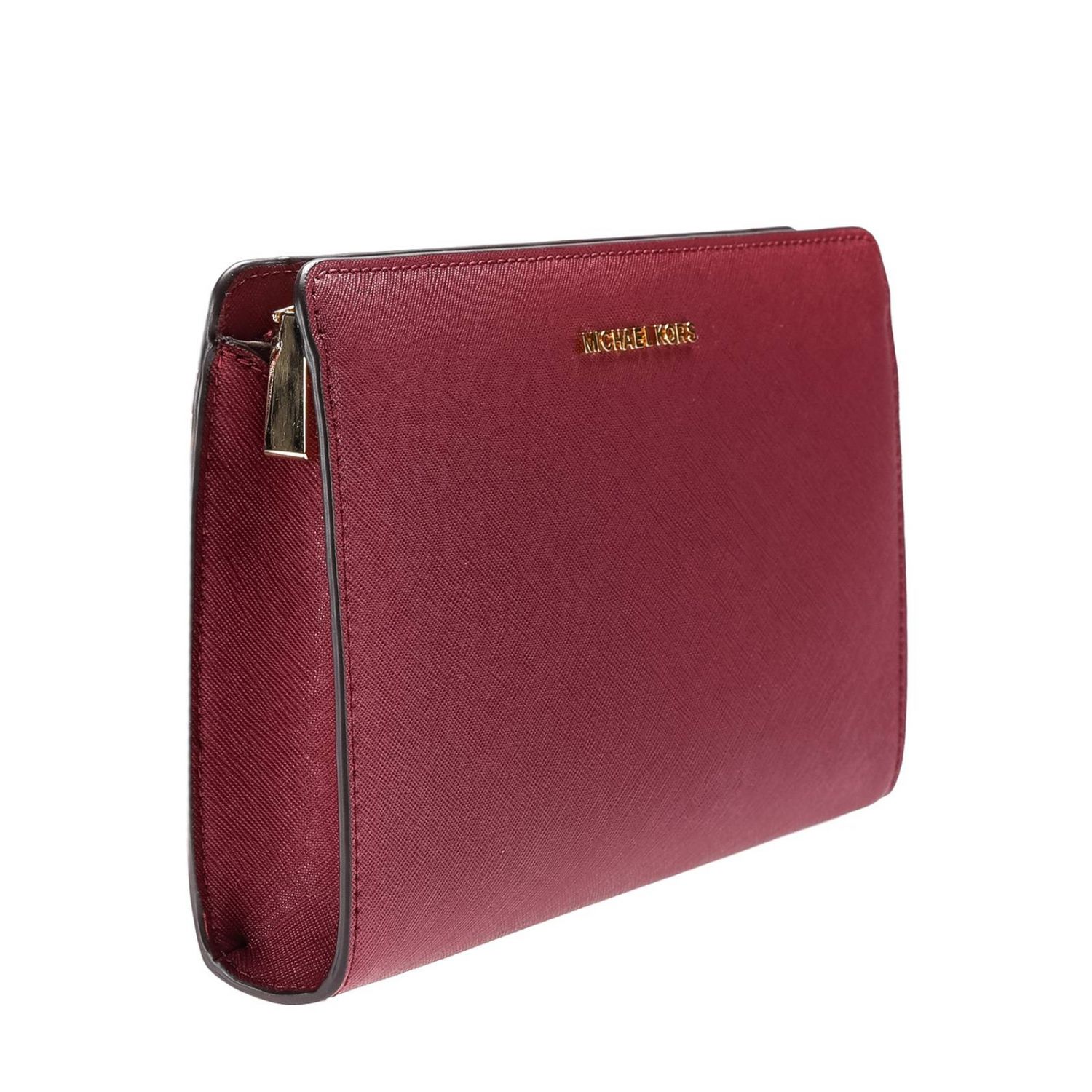 mk burgundy purse