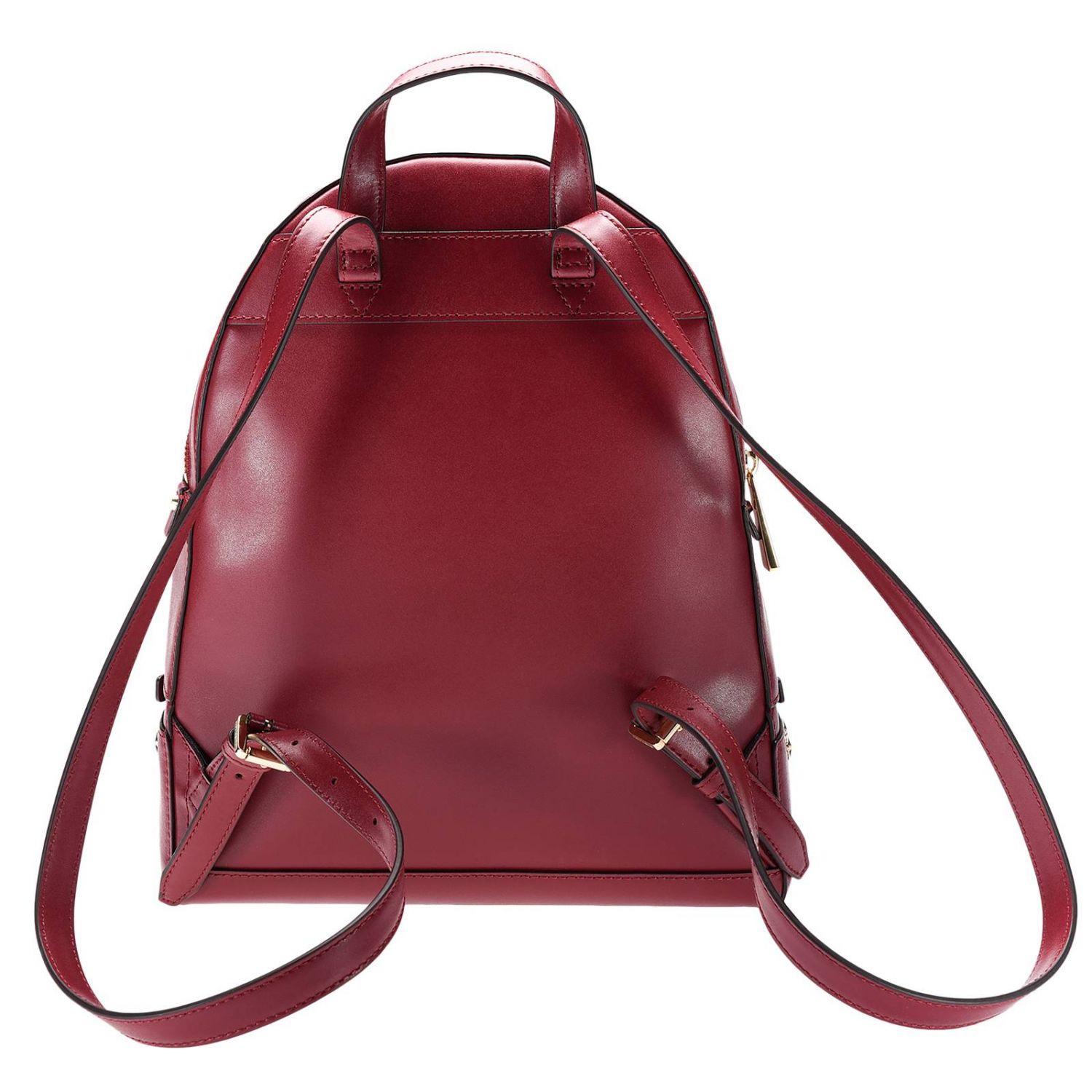 Michael Michael Kors Outlet: Zaino full zip in pelle liscia con mini stelle  all over e fascia a contrasto - Bordeaux | Zaino Michael Michael Kors  30f7gezb2y GIGLIO.COM