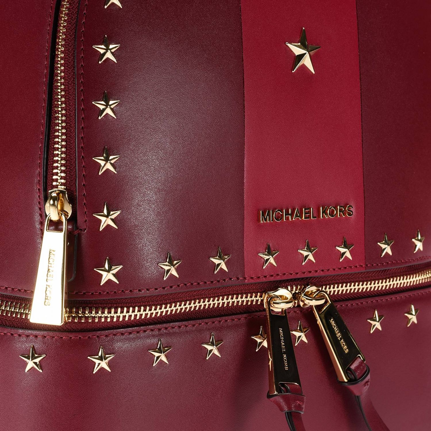 michael kors burgundy