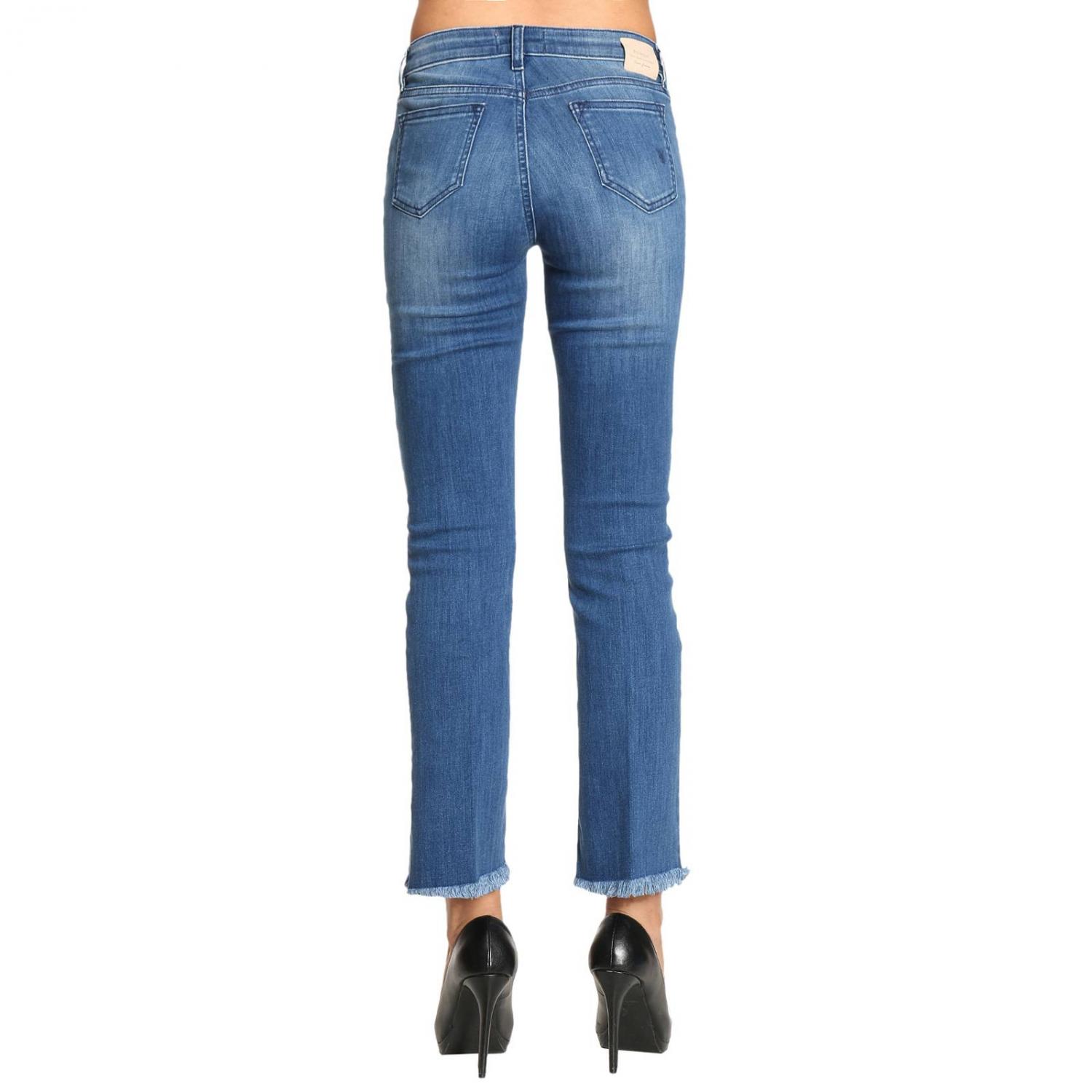 Re-Hash Outlet: Jeans women Re-ash - Navy | Jeans Re-Hash P033 MONICAZ ...