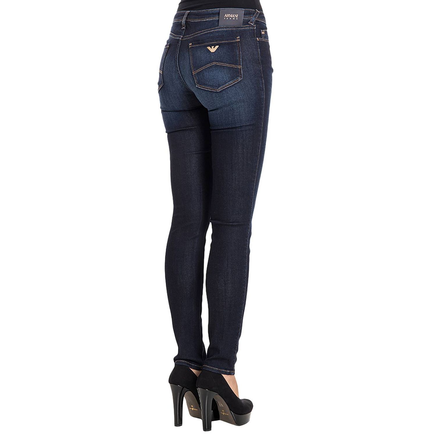 Armani Jeans Outlet: Jeans donna - Blue | Jeans Armani Jeans 6Y5J28 5D2EZ  GIGLIO.COM