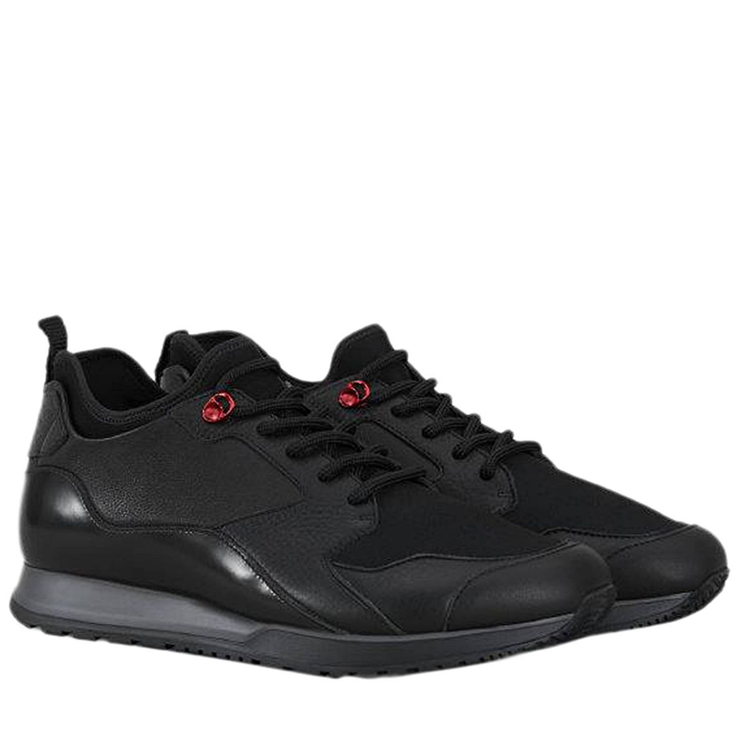 Hogan Outlet: Shoes men - Black | Sneakers Hogan HXM3210Z930 HUK GIGLIO.COM