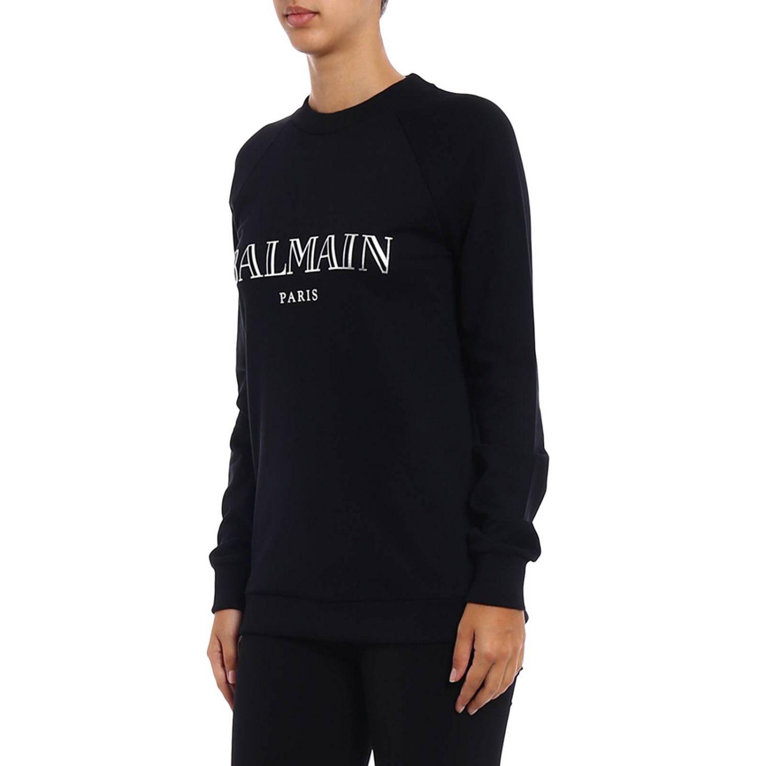 balmain sweatshirt womens